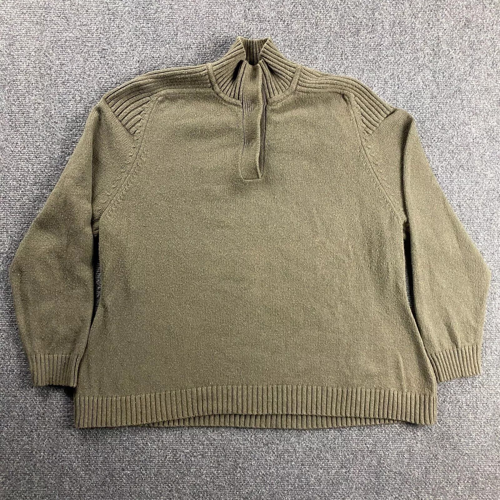 Mossimo × Vintage Vintage Mossimo Sweater Women's 1X 18W/20W Snap Mock Neck Size ONE SIZE - 1 Thumbnail