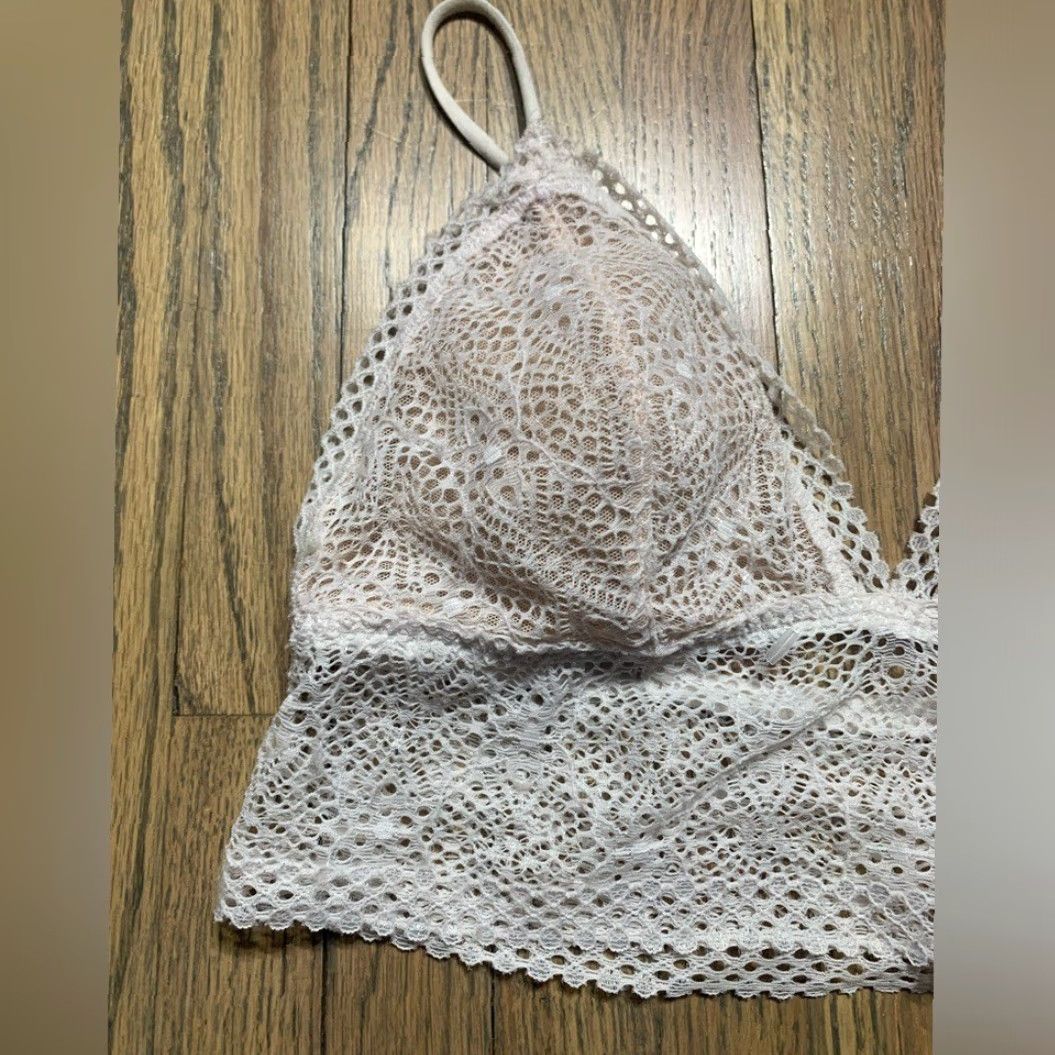 Victoria's Secret Victoria's Secret Bralette White S Size Small Womens Bra Bralette Regular VS White S Bralette Victoria's Secret Bralette Small White Women Size ONE SIZE - 2 Thumbnail