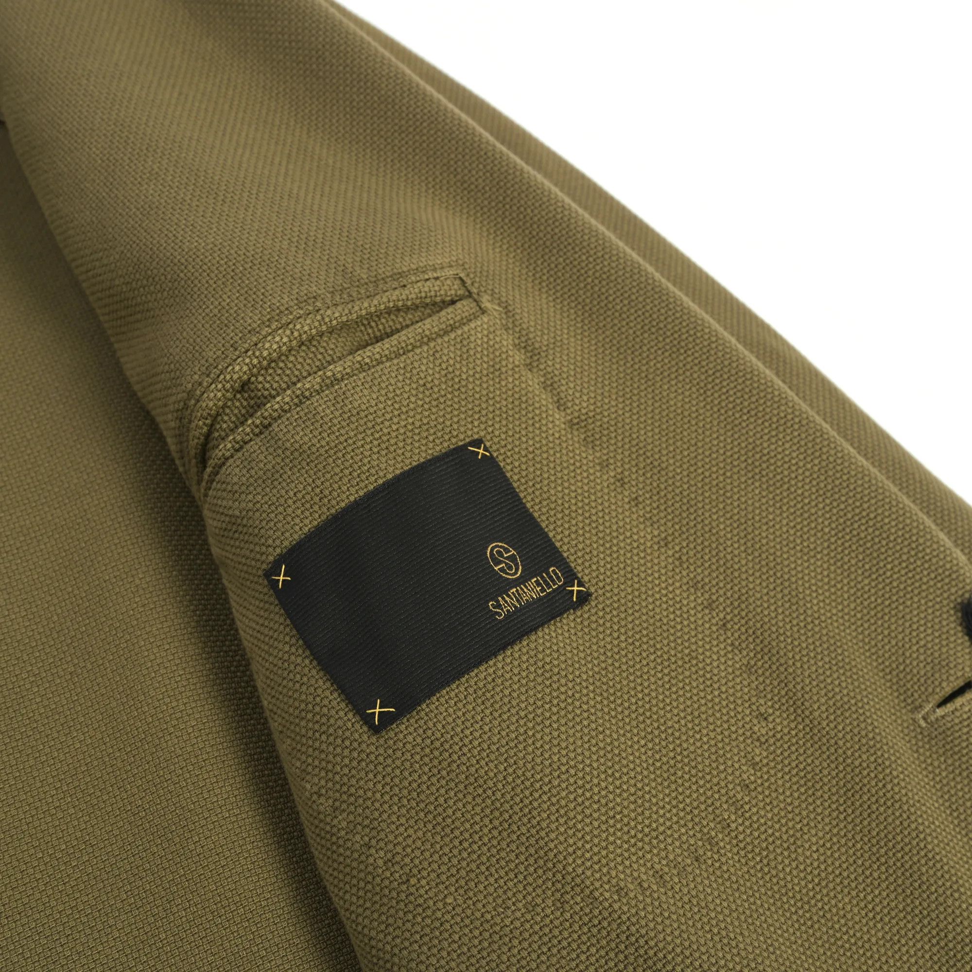 Other SANTANIELLO green slack jacket (46 EU) Size 36R - 8 Thumbnail