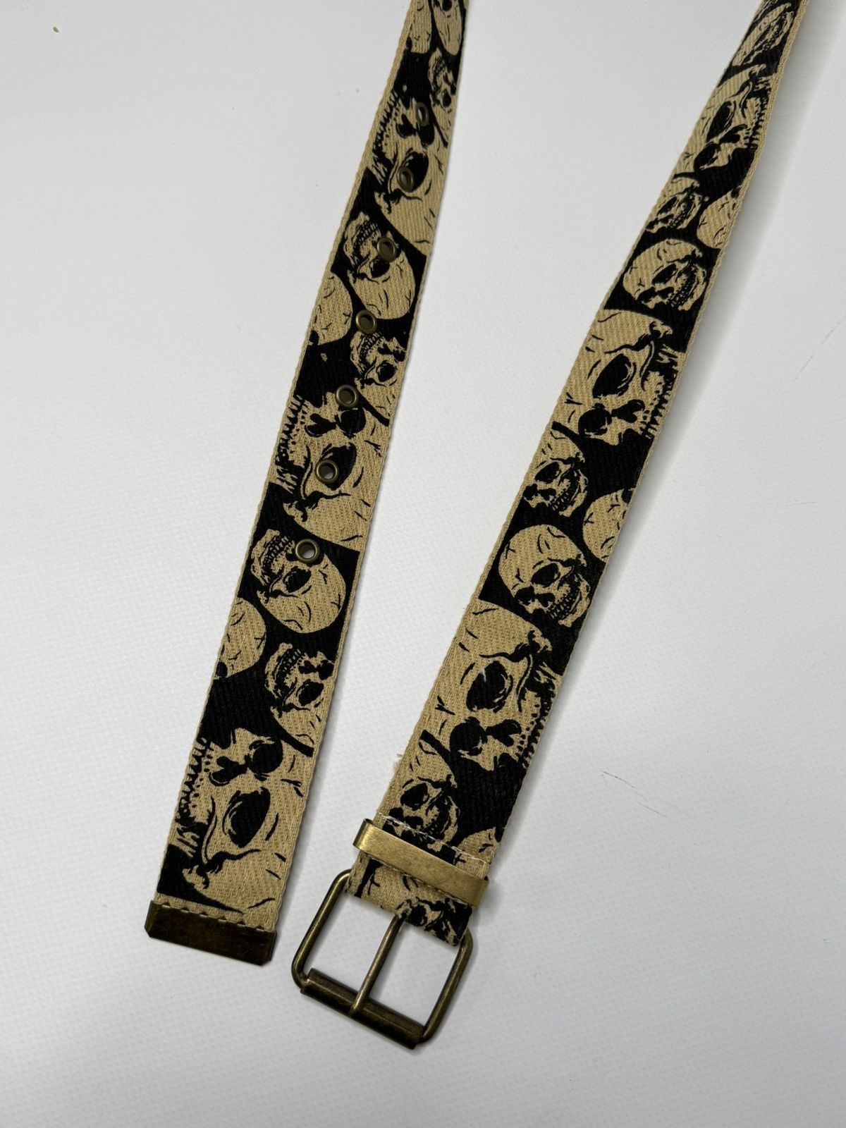 Vintage Vintage avant garde skulls belt if6was9 lgb drip swag 00s Size ONE SIZE - 2 Thumbnail