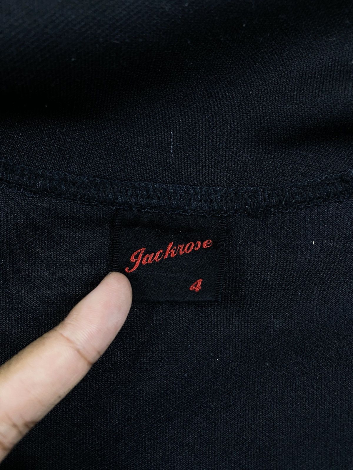 If Six Was Nine × JACKROSE × Japanese Brand Vintage JACKROSE Back Hit Printed Zipper Jacket Size US S / EU 44-46 / 1 - 8 Thumbnail