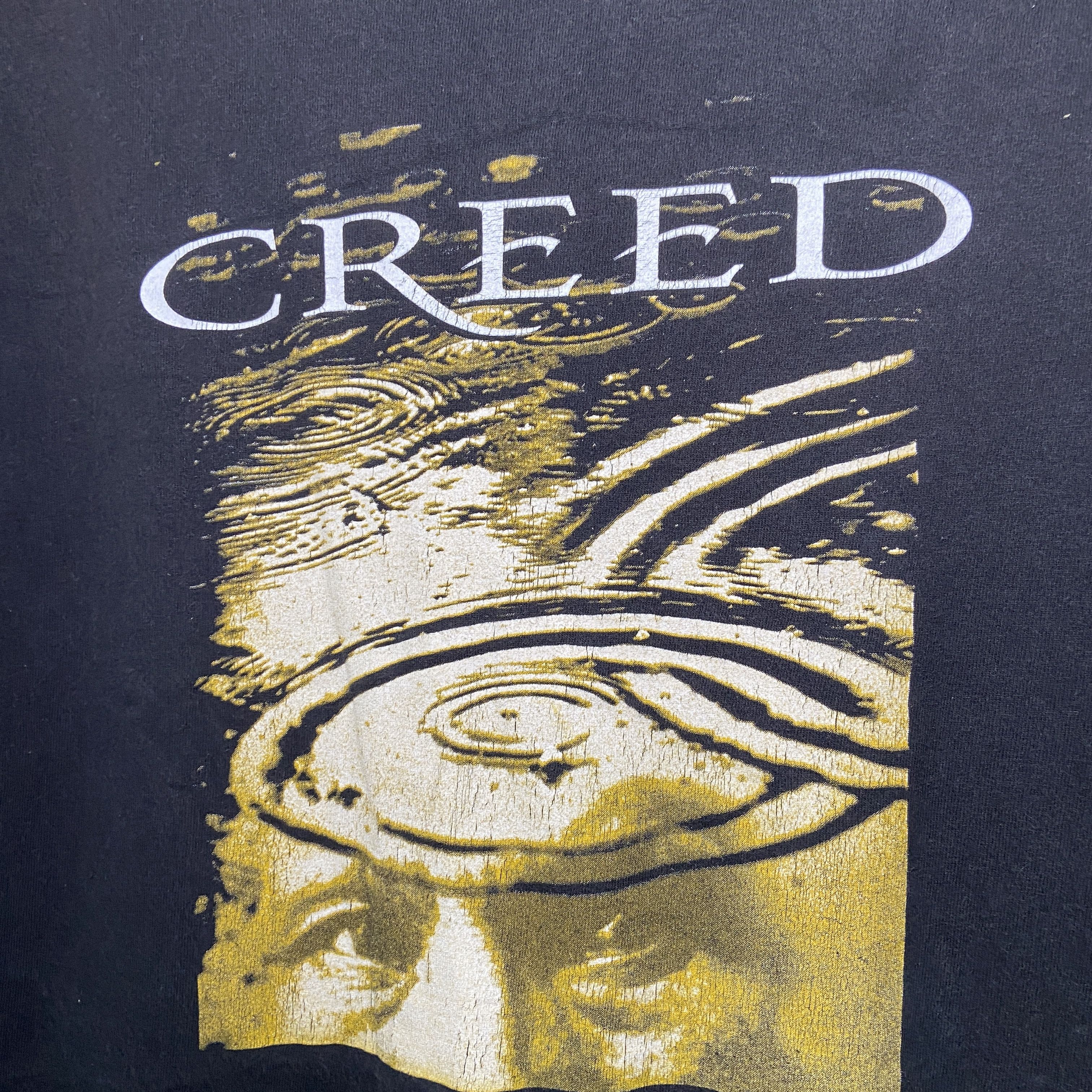 Band Tees × Vintage Creed Vintage Rock Band Black Short Sleeve Graphic Size US L / EU 52-54 / 3 - 2 Thumbnail