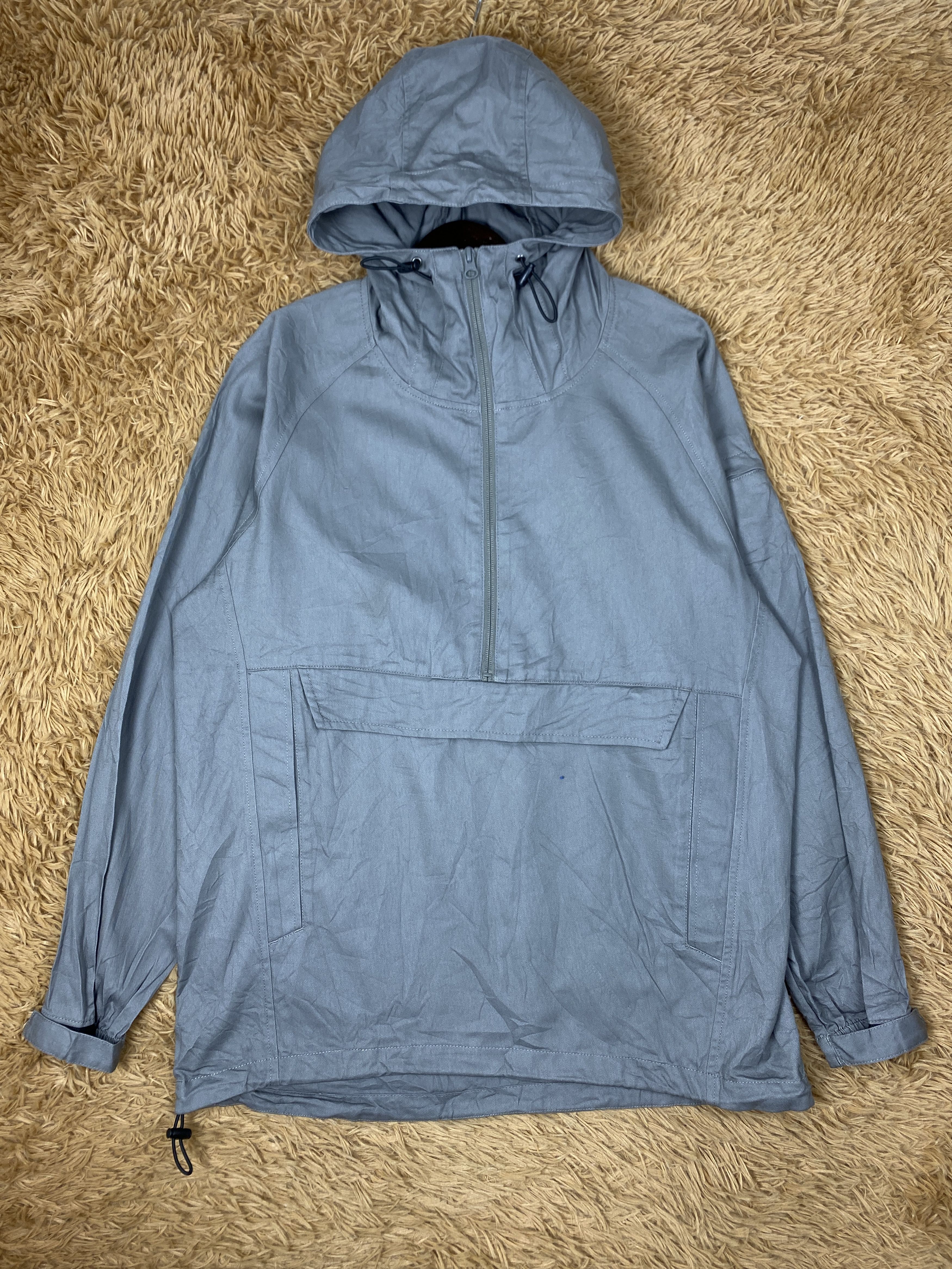 Japanese Brand Vintage Japanese Brand Half Zipper Anorak Jacket PJ2607 Size US M / EU 48-50 / 2 - 1 Thumbnail