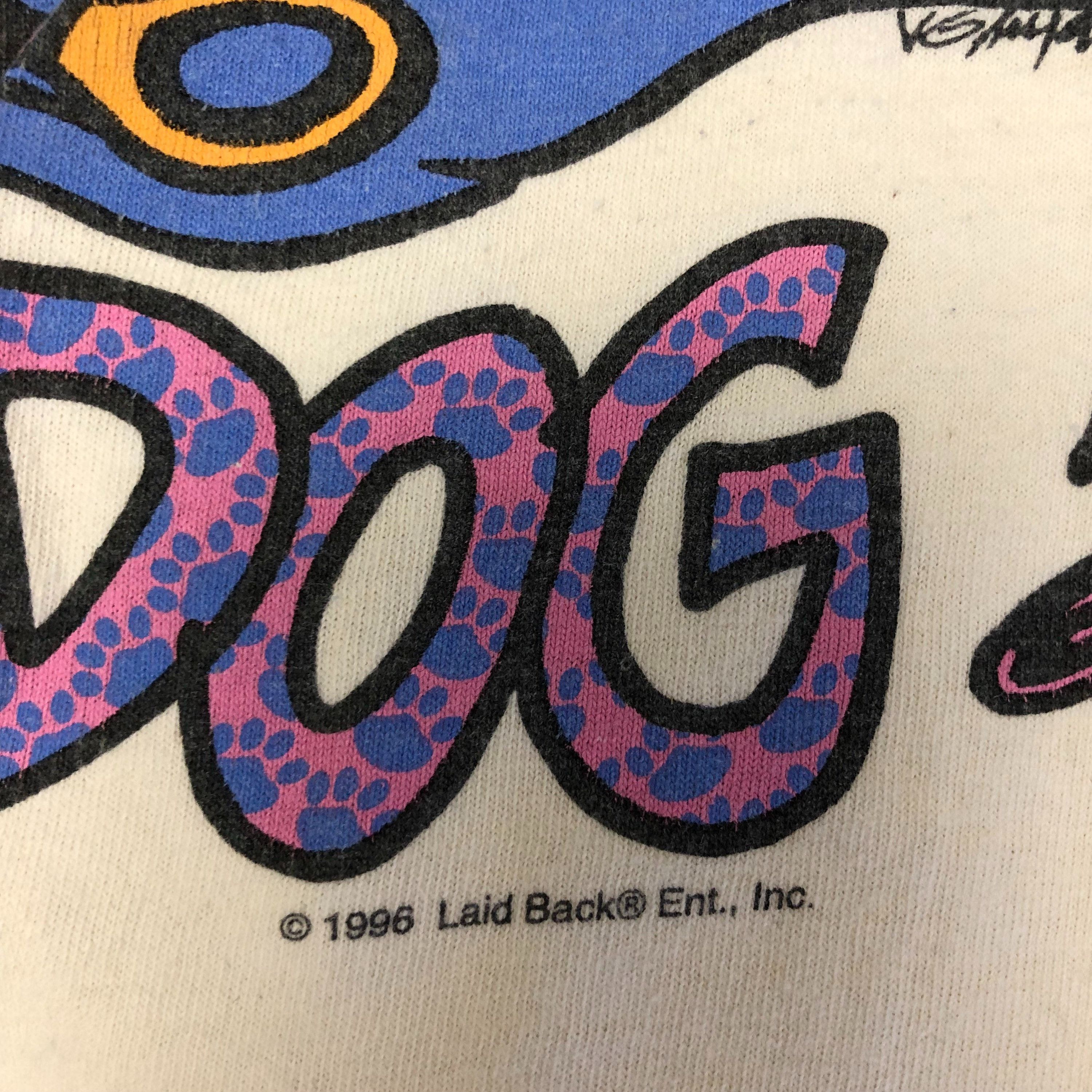 Other 1996 LAID BACK Graffiti CARTOON Grand DoG Best Friend Tee Size US XL / EU 56 / 4 - 2 Thumbnail