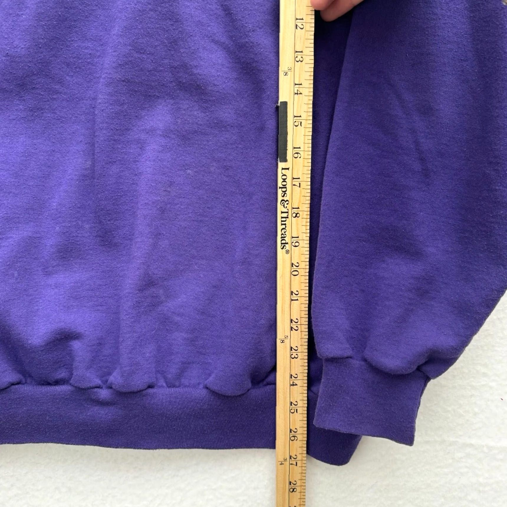 CO VINTAGE The Pacific Shirt Co Vancouver Med Suede Patch Purple Sweatshirt Canada 90s Mens M Pullover Shirt Size US M / EU 48-50 / 2 - 7 Thumbnail