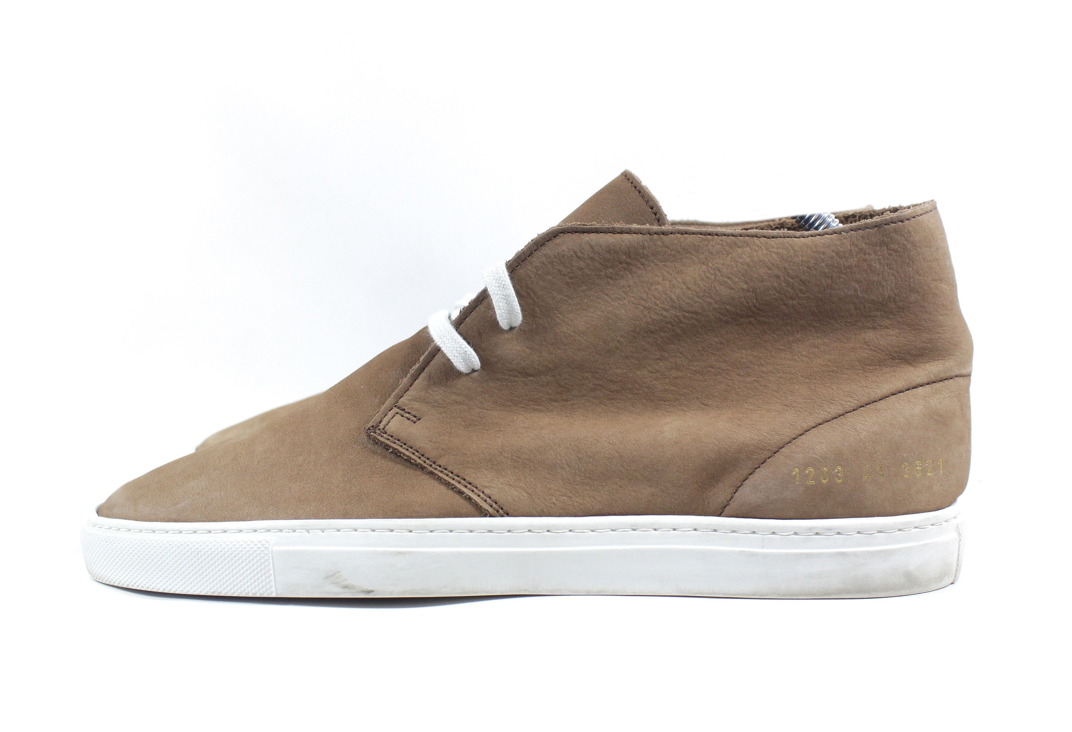 Common Projects Suede High Top Sneakers Size US 8 / EU 41 - 1 Thumbnail