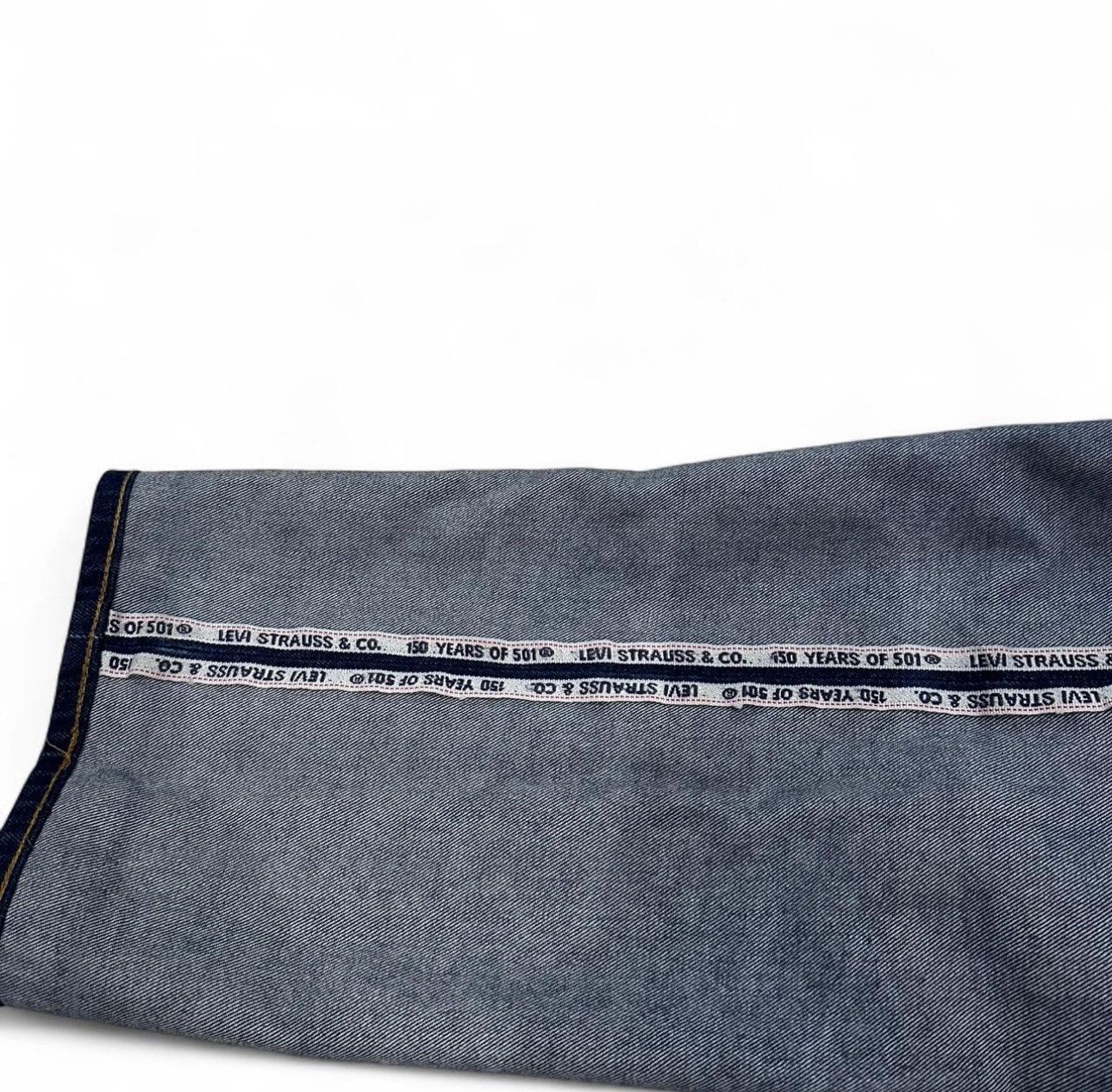 Levi's Levi's 501 Dark Indigo selvedge denim 150 year anniversary. Size US 40 / EU 56 - 3 Thumbnail