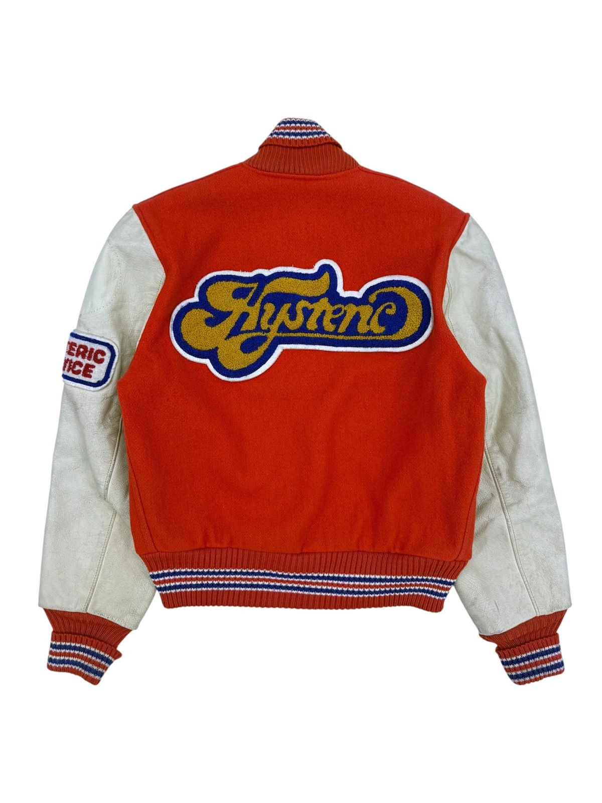 Hysteric Glamour 💥RARE💥90s HYSTERIC GLAMOUR 666 Varsity Letterman USA🇺🇸 Jacket Size US M / EU 48-50 / 2 - 2 Thumbnail