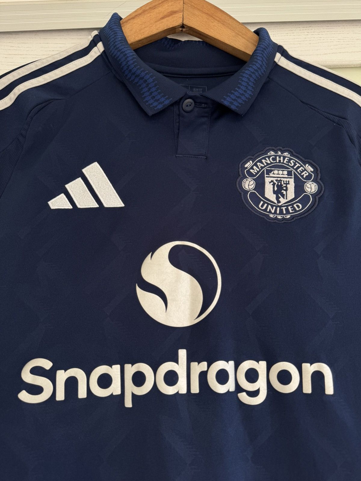 Adidas Manchester United 2024-2025 Away Soccer Jersey Football Kit Size US S / EU 44-46 / 1 - 5 Thumbnail