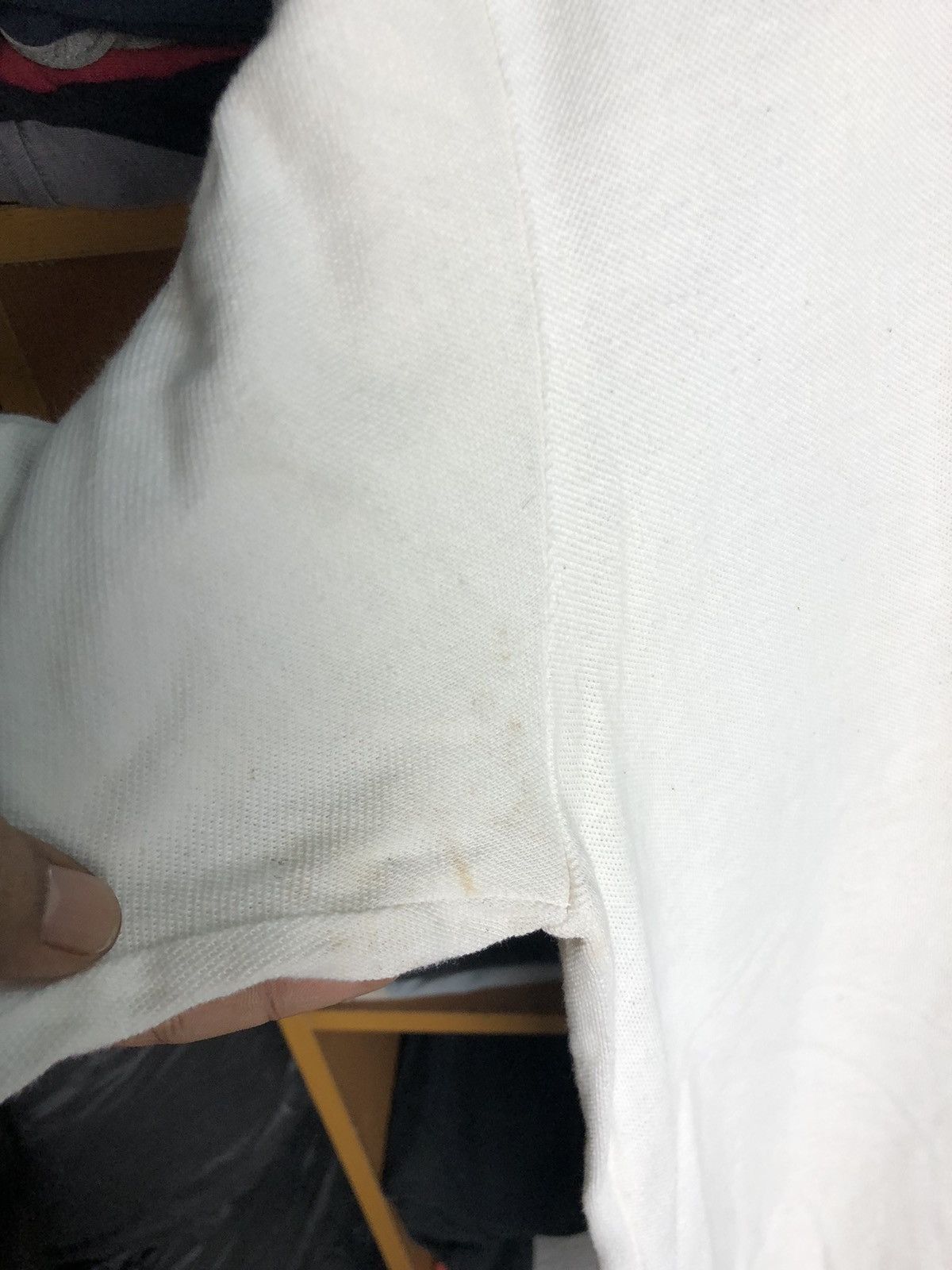 Burberry Vintage Burberry White Polo Shirt Size US XL / EU 56 / 4 - 9 Thumbnail