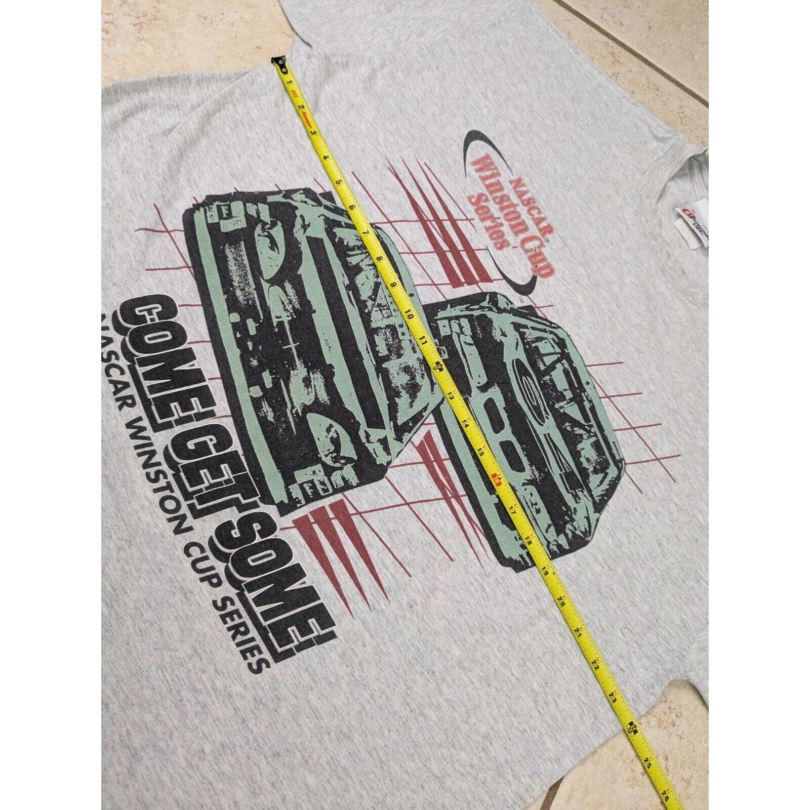 Other Vtg 2002 NASCAR T Shirt Winston Cup "COME GET SOME" Gray XL Size US XL / EU 56 / 4 - 5 Thumbnail