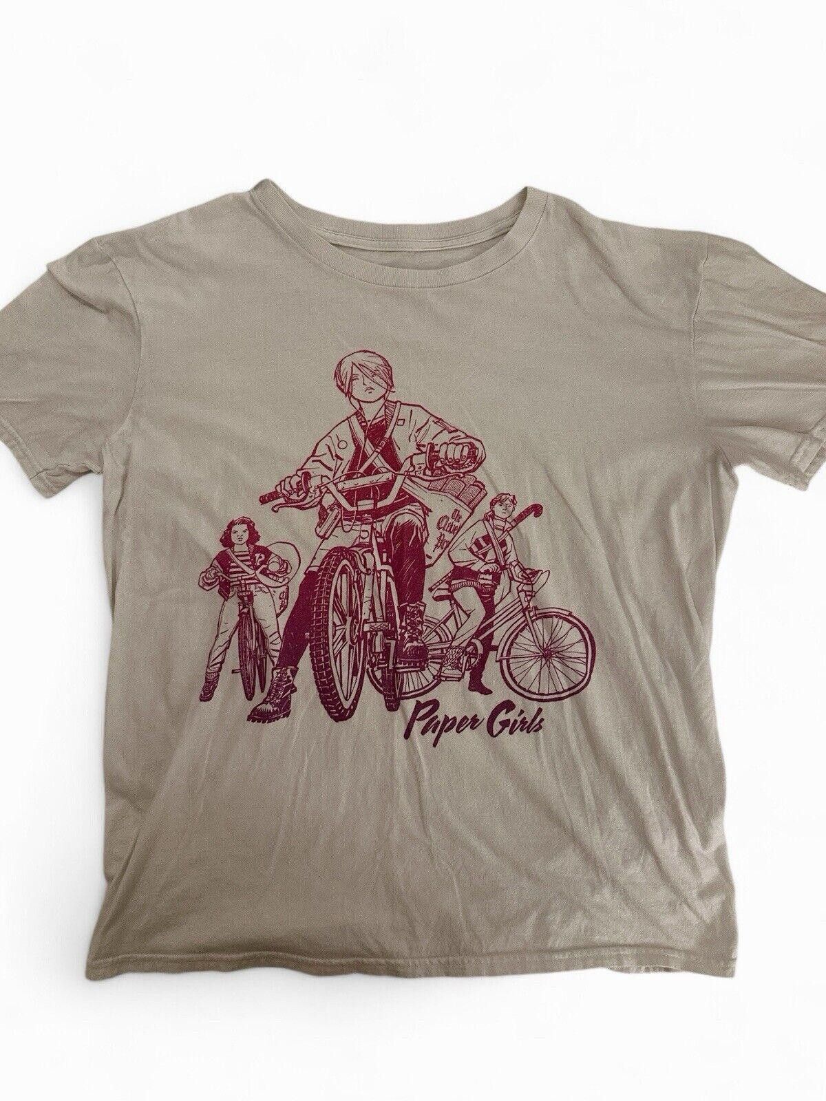 Designer Paper Girls Comic Book T-Shirt Medium White Size US M / EU 48-50 / 2 - 1 Thumbnail
