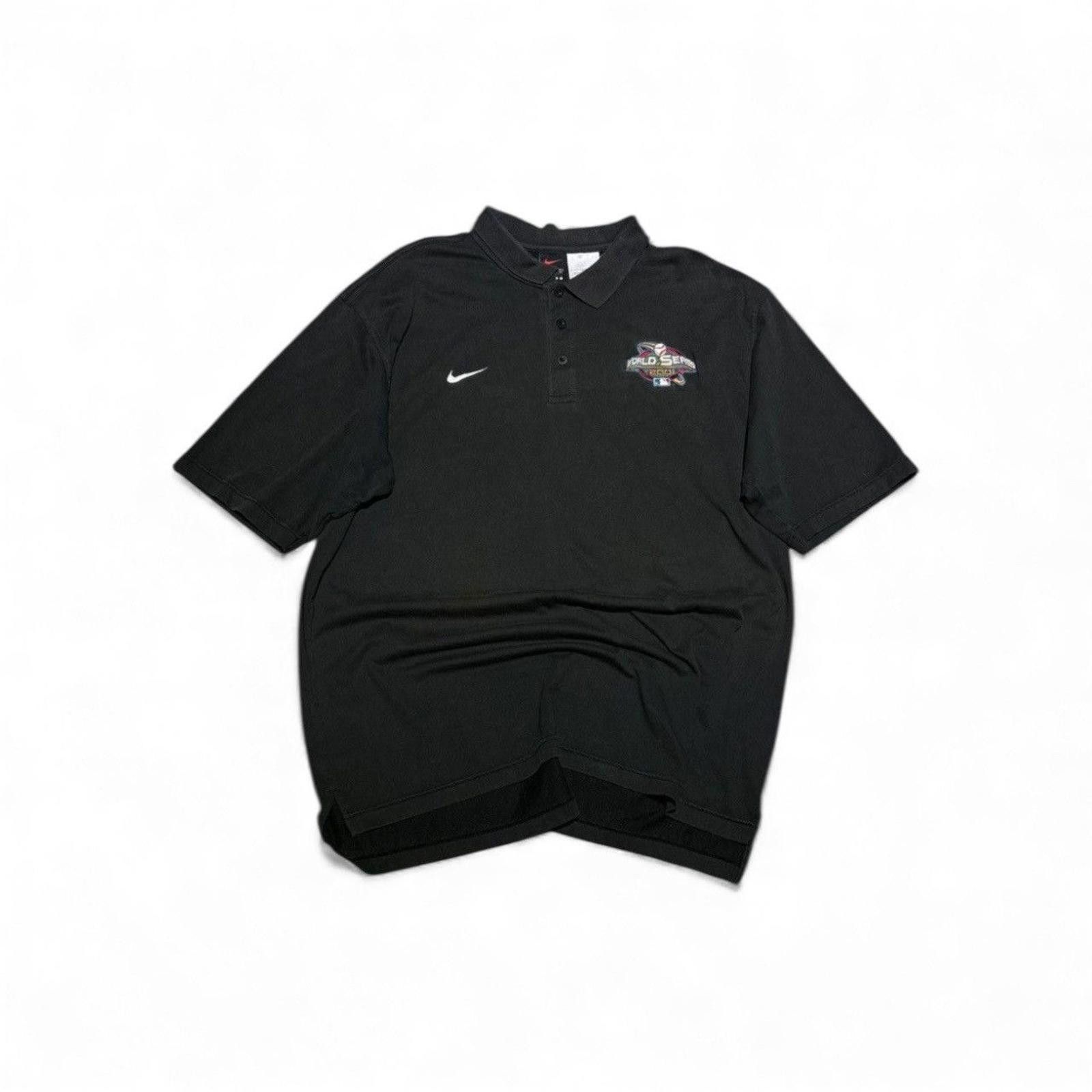 Nike Vintage 2001 MLB World Series Polo Size US XL / EU 56 / 4 - 1 Thumbnail