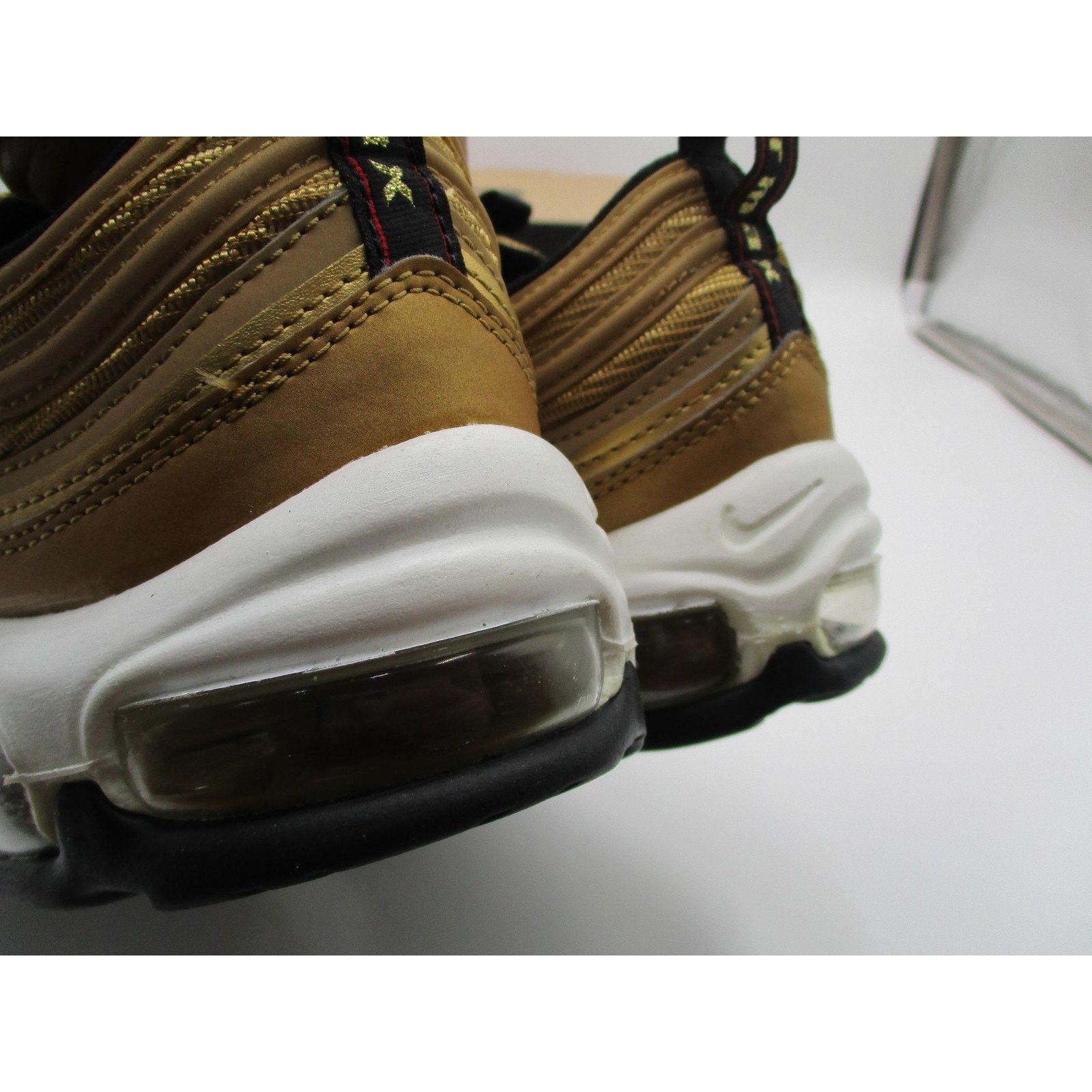 Nike Nike Air Max 97 OG Shoes Wm Sz 10.5 Metallic Gold DQ9131-700 Size US 10.5 / IT 40.5 - 13 Thumbnail