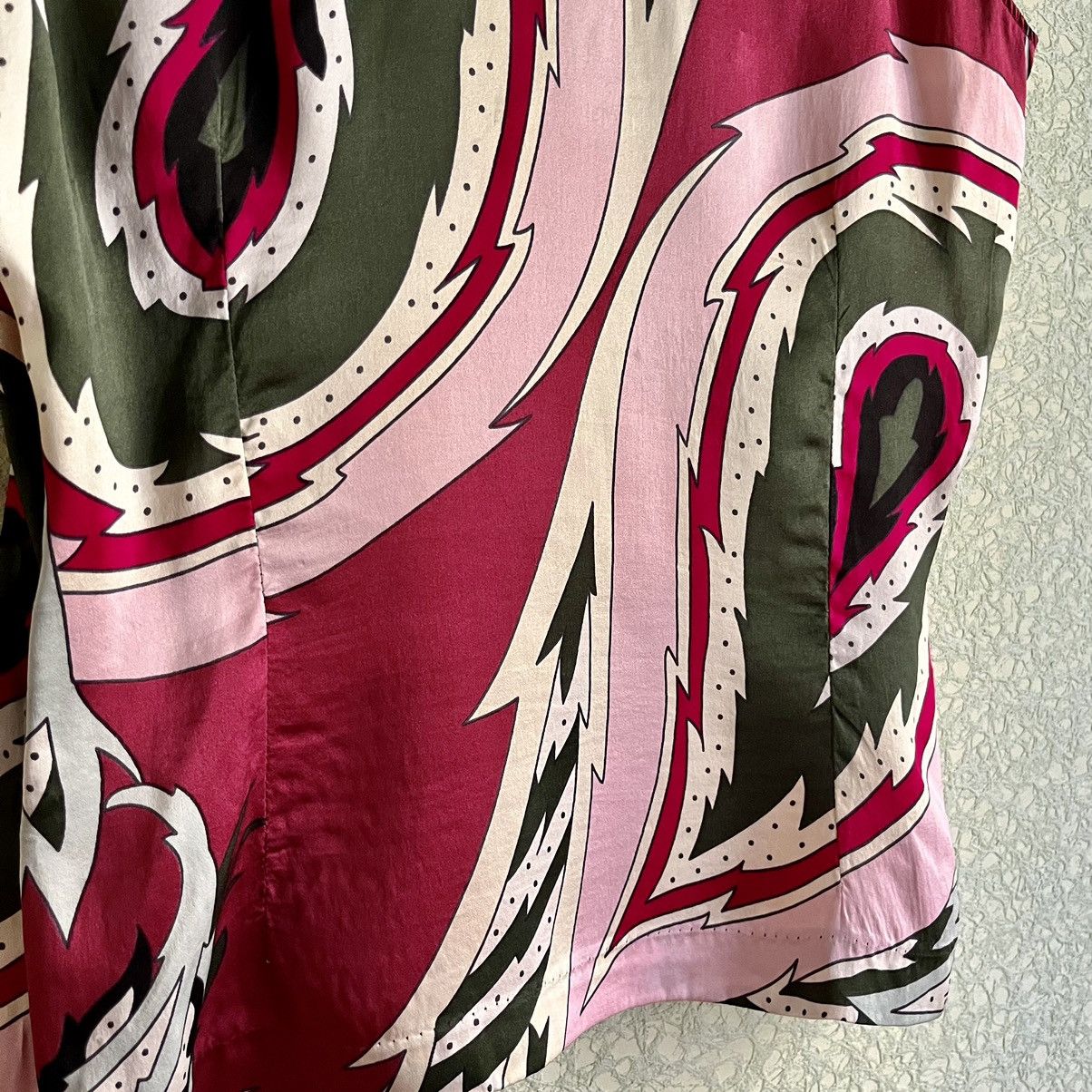 Alexander McQueen SS01 ‘Voss’ Paisley Print Silk Top Size M / US 6-8 / IT 42-44 - 4 Thumbnail