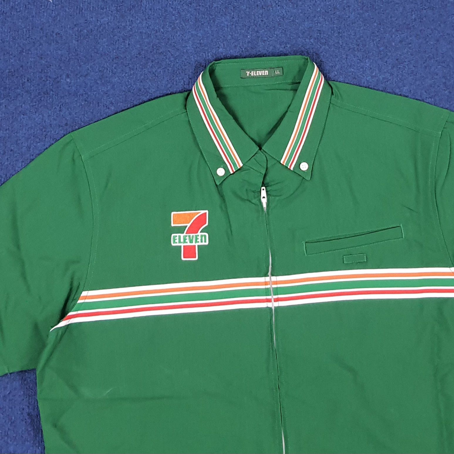 Japanese Brand Vintage 7 Eleven Japan Worker Staff Uniform C239N54 Size US L / EU 52-54 / 3 - 4 Thumbnail