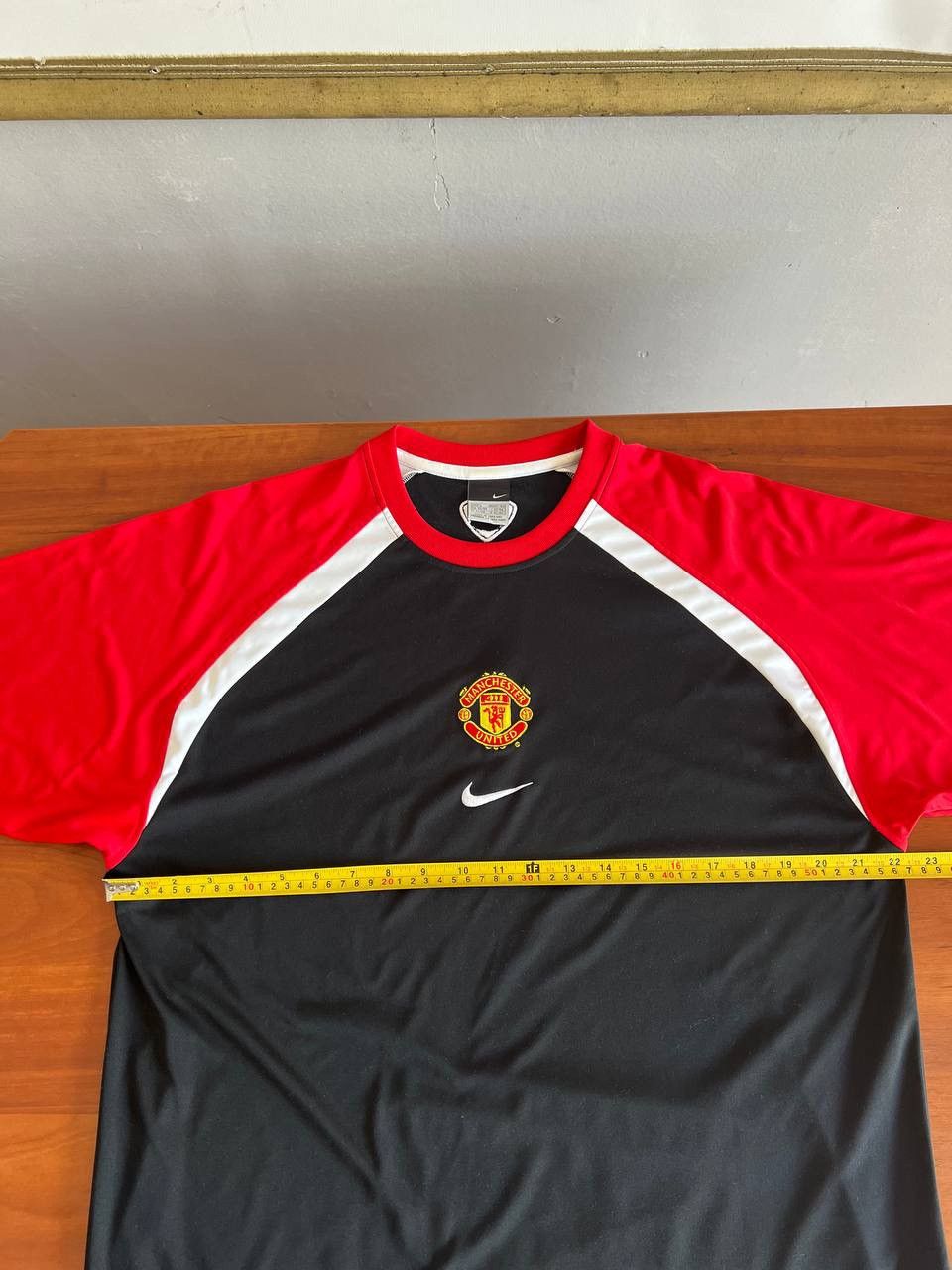 Vintage 2008 MANCHESTER UNITED TRAINING SOCCER JERSEY FOOTBALL SHIRT Size US L / EU 52-54 / 3 - 12 Thumbnail