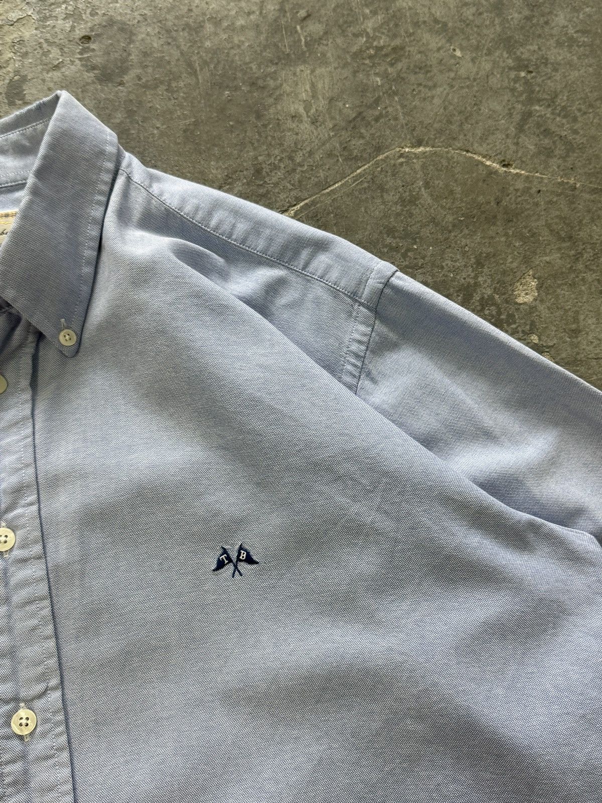 Burberry Thomas Burberry Vintage Shirt Size US L / EU 52-54 / 3 - 4 Thumbnail