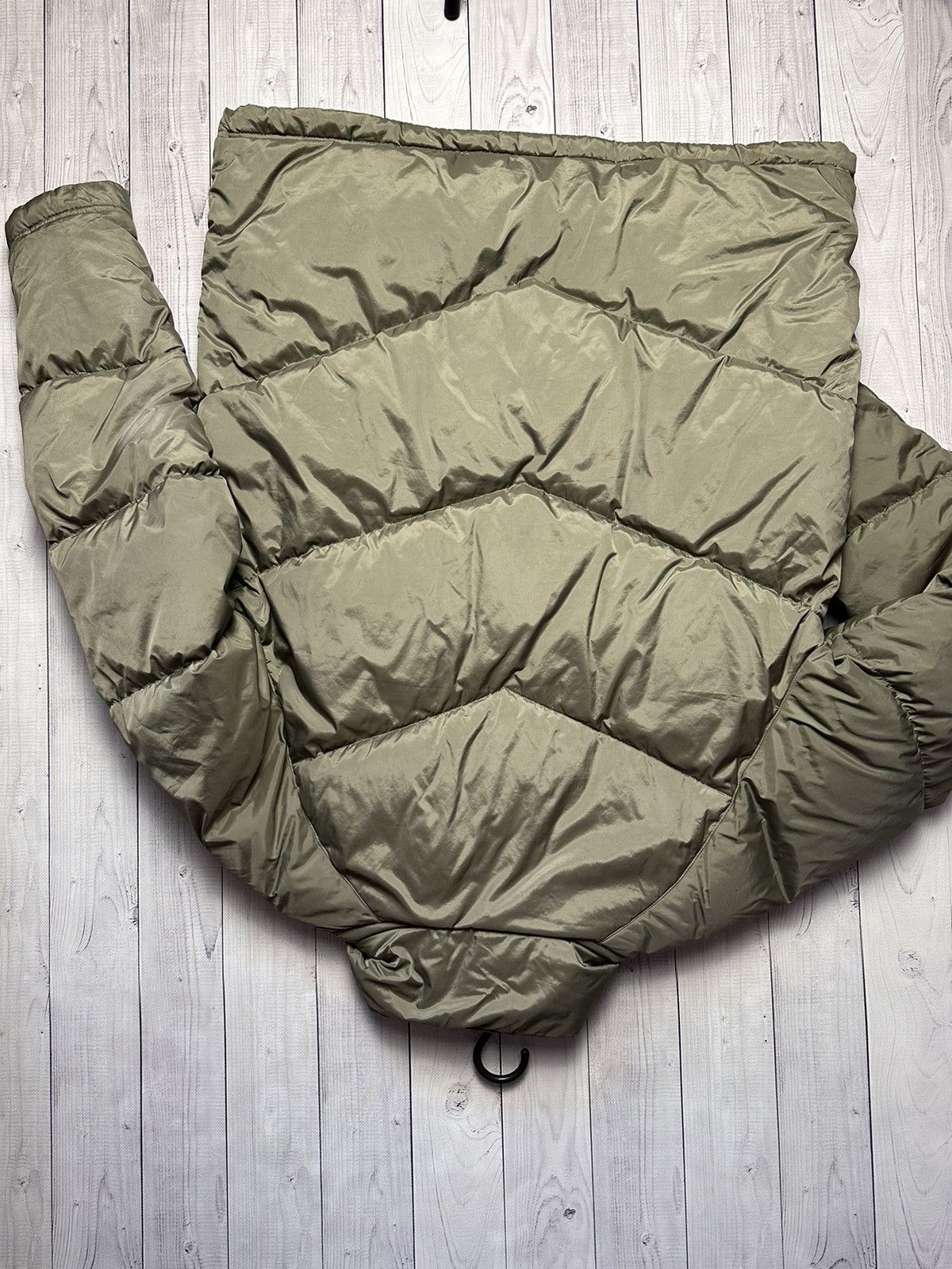Nike × Vintage Vintage Nike down jacket puffer olive size L swoosh Size US L / EU 52-54 / 3 - 12 Thumbnail