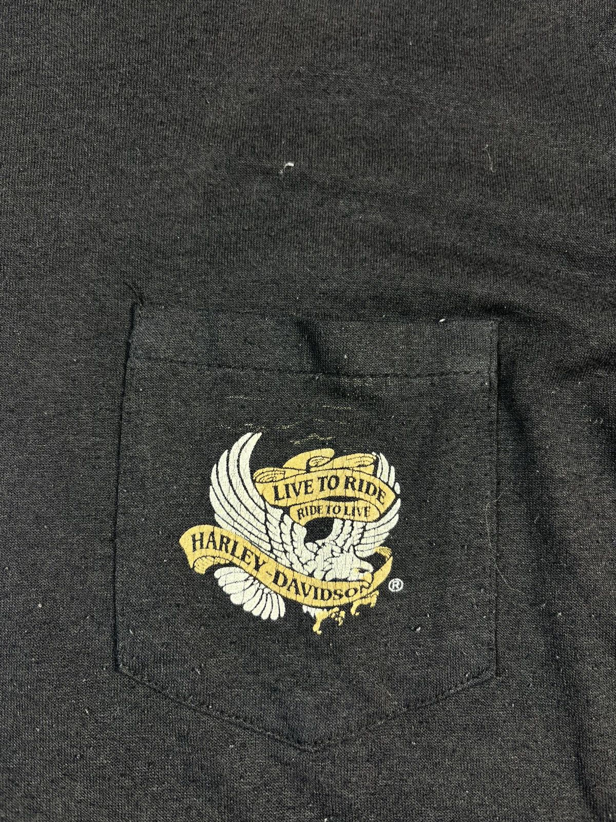 Harley Davidson Vintage Harley Miami 3D Emblem Dealer Tee L Size US L / EU 52-54 / 3 - 4 Thumbnail