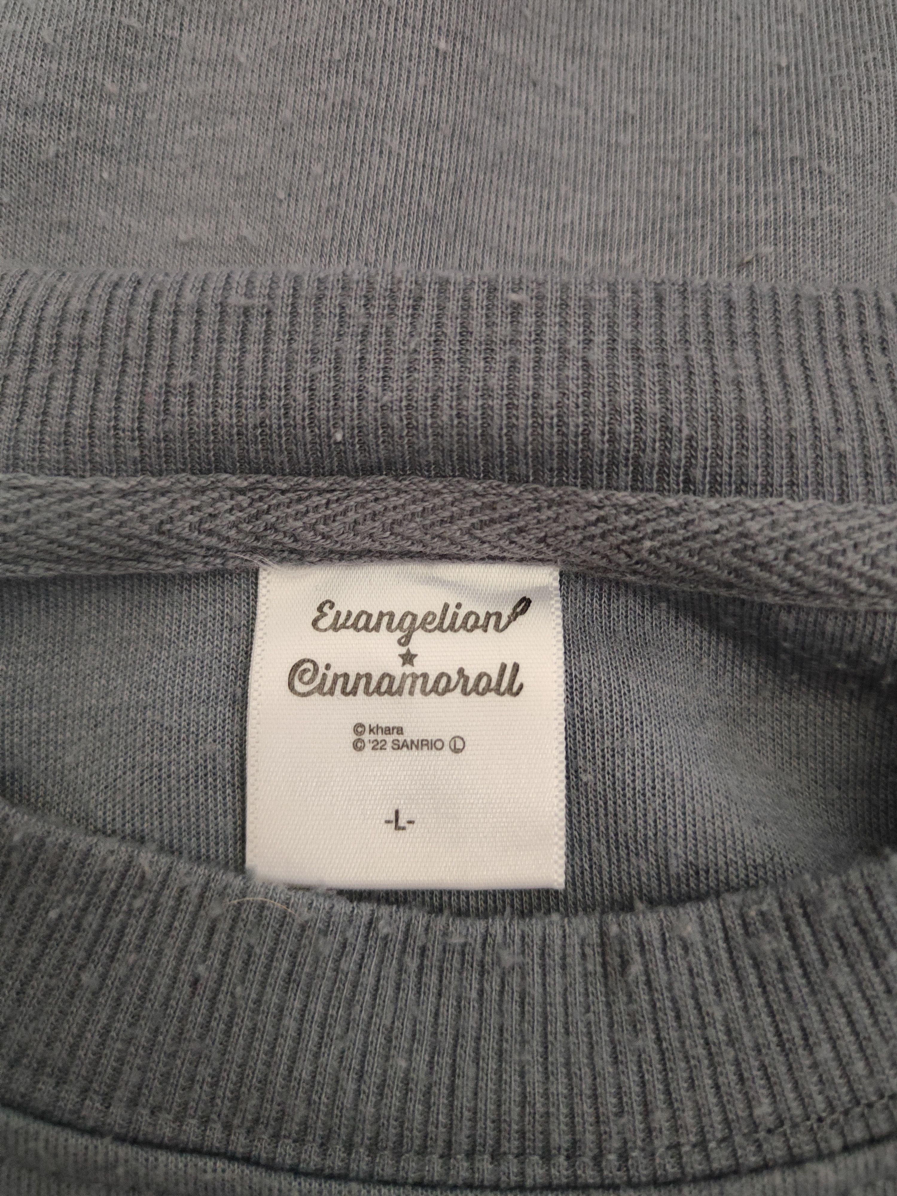 Anime Evangelion Cinnamoroll cartoon japan Sweatshirts #S2457 Size L / US 10 / IT 46 - 13 Thumbnail