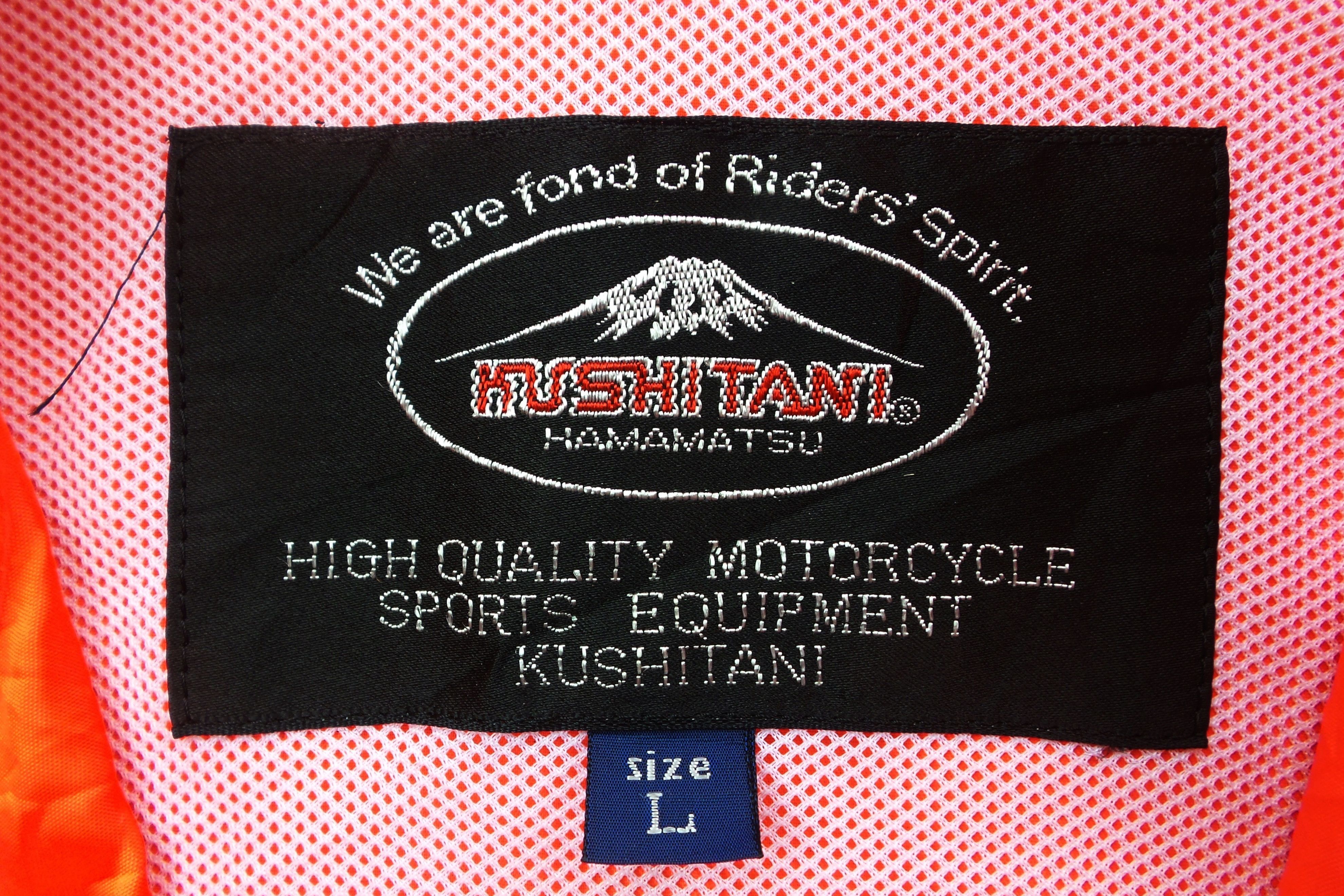 Japanese Brand Kushitani Hamamatsu Motorcycle Team Signed Jackets Size US L / EU 52-54 / 3 - 4 Thumbnail