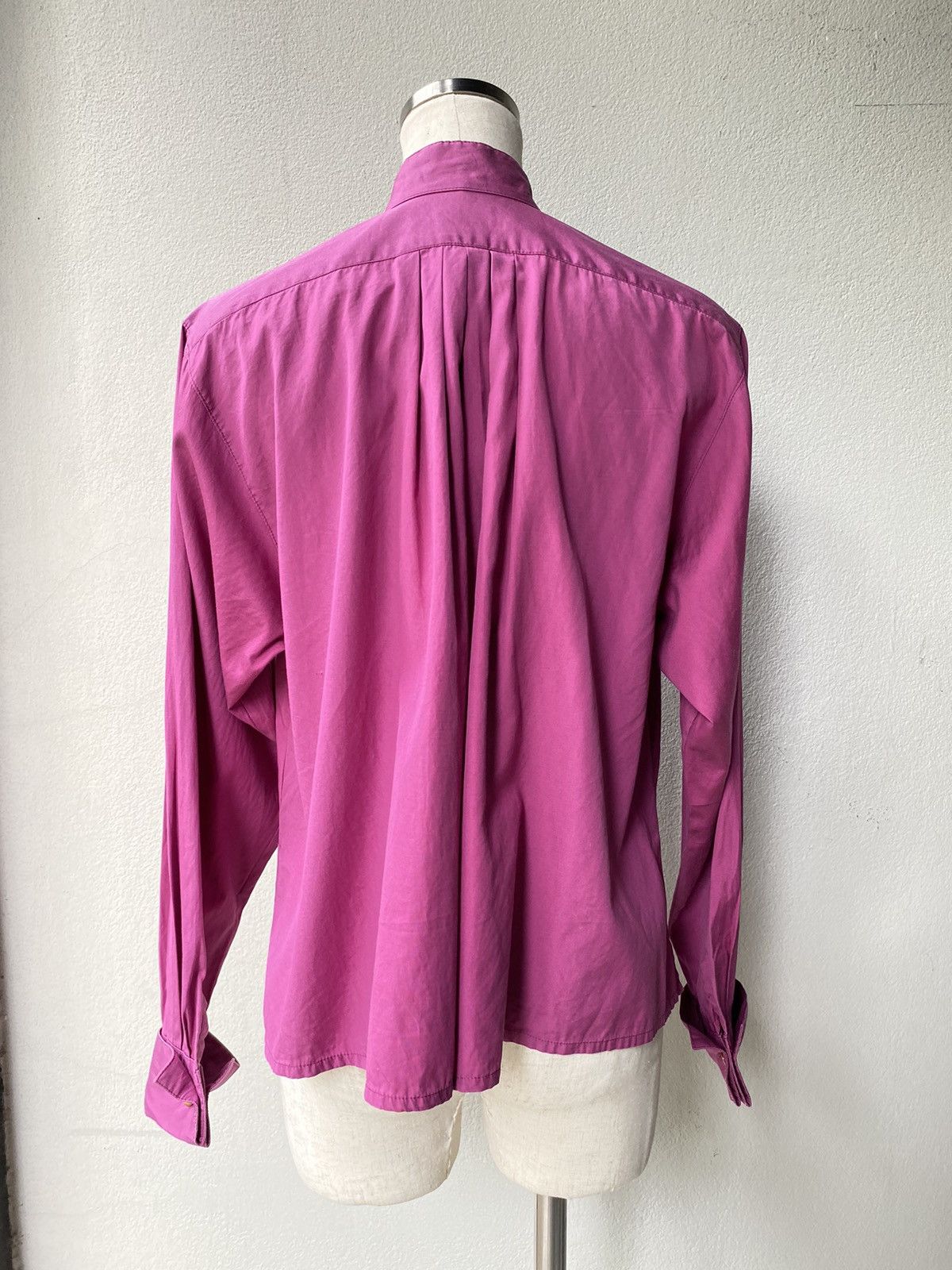 Kenzo KENZO Magenta High-Neck Shirt Size M / US 6-8 / IT 42-44 - 10 Thumbnail