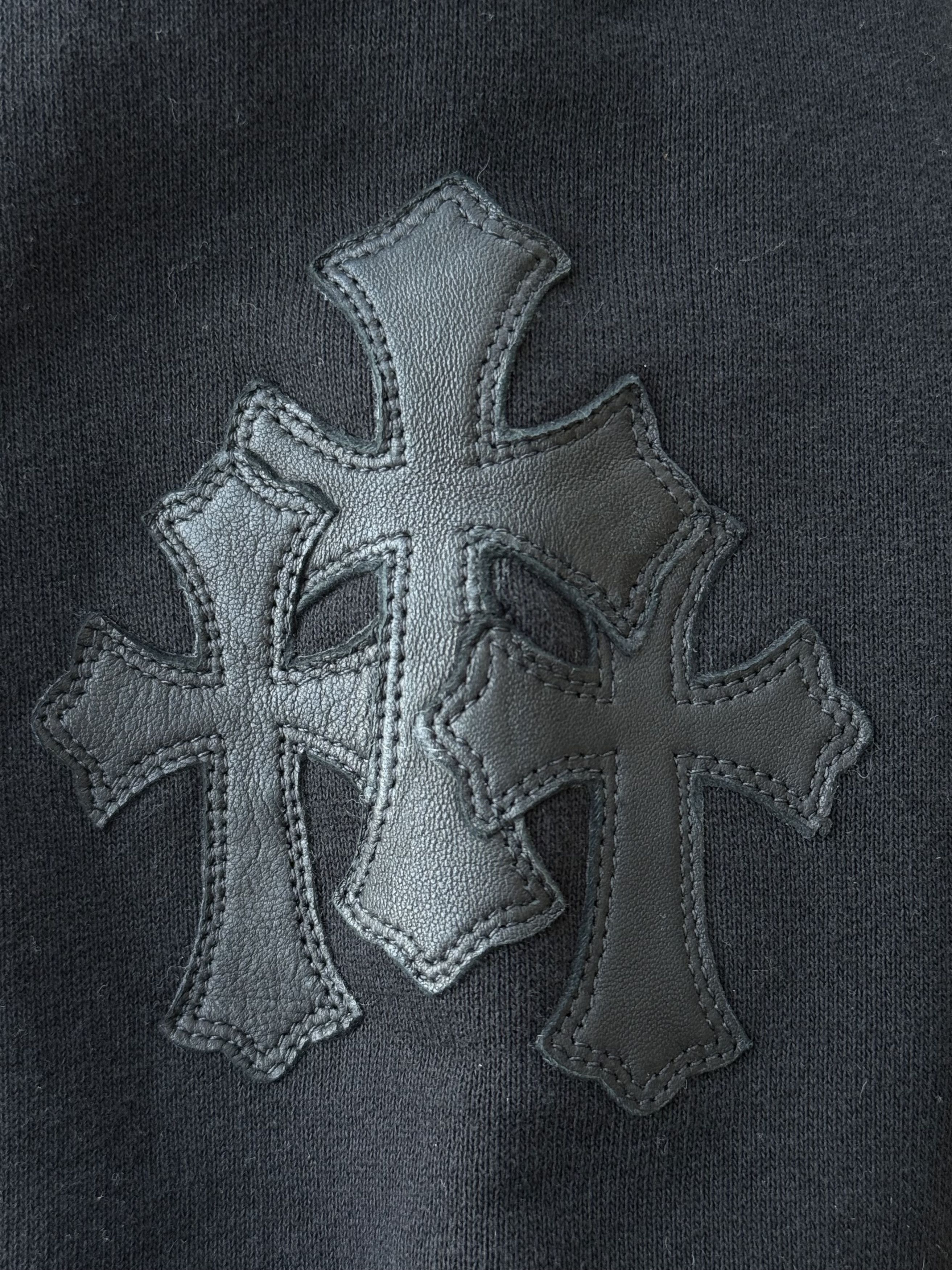 Chrome Hearts Chrome Hearts Black Triple Cross Patch Paper Jam Hoodie Size US S / EU 44-46 / 1 - 3 Thumbnail