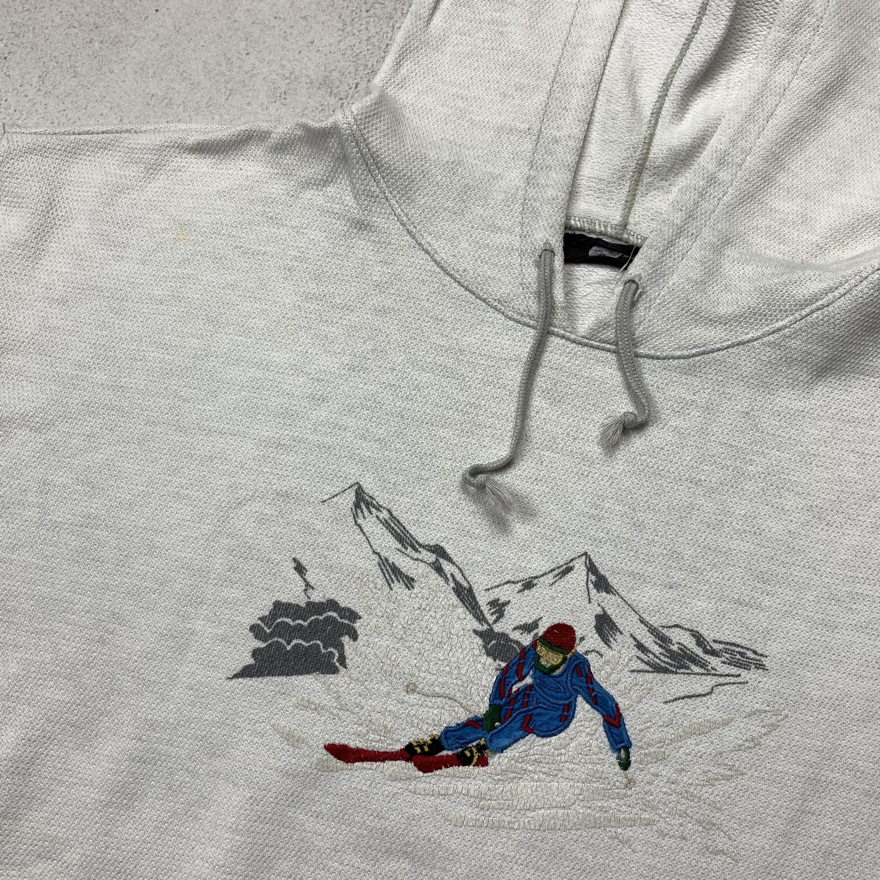 Japanese Brand Vintage Ski Pullover Hoodie Size US L / EU 52-54 / 3 - 3 Thumbnail