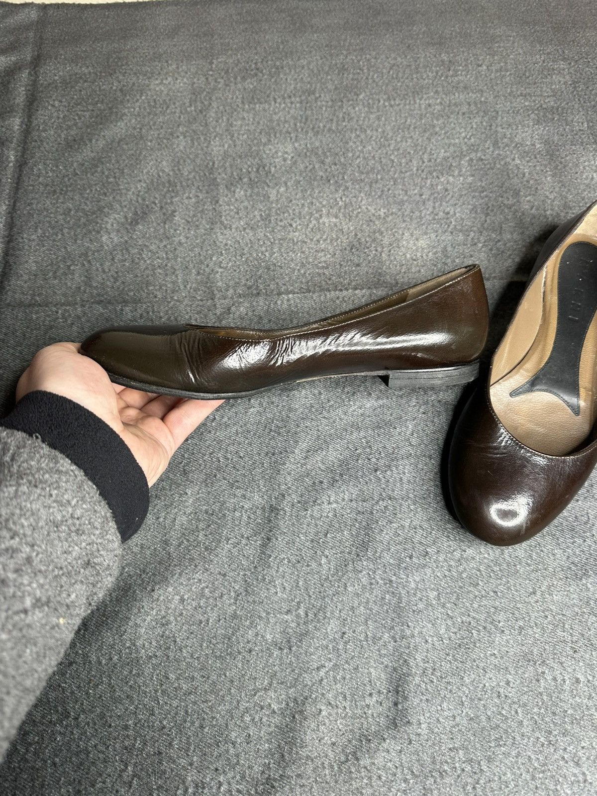 Marni Marni Patent Ballet Flats Shoes EU 39 Size US 8 / IT 38 - 2 Thumbnail