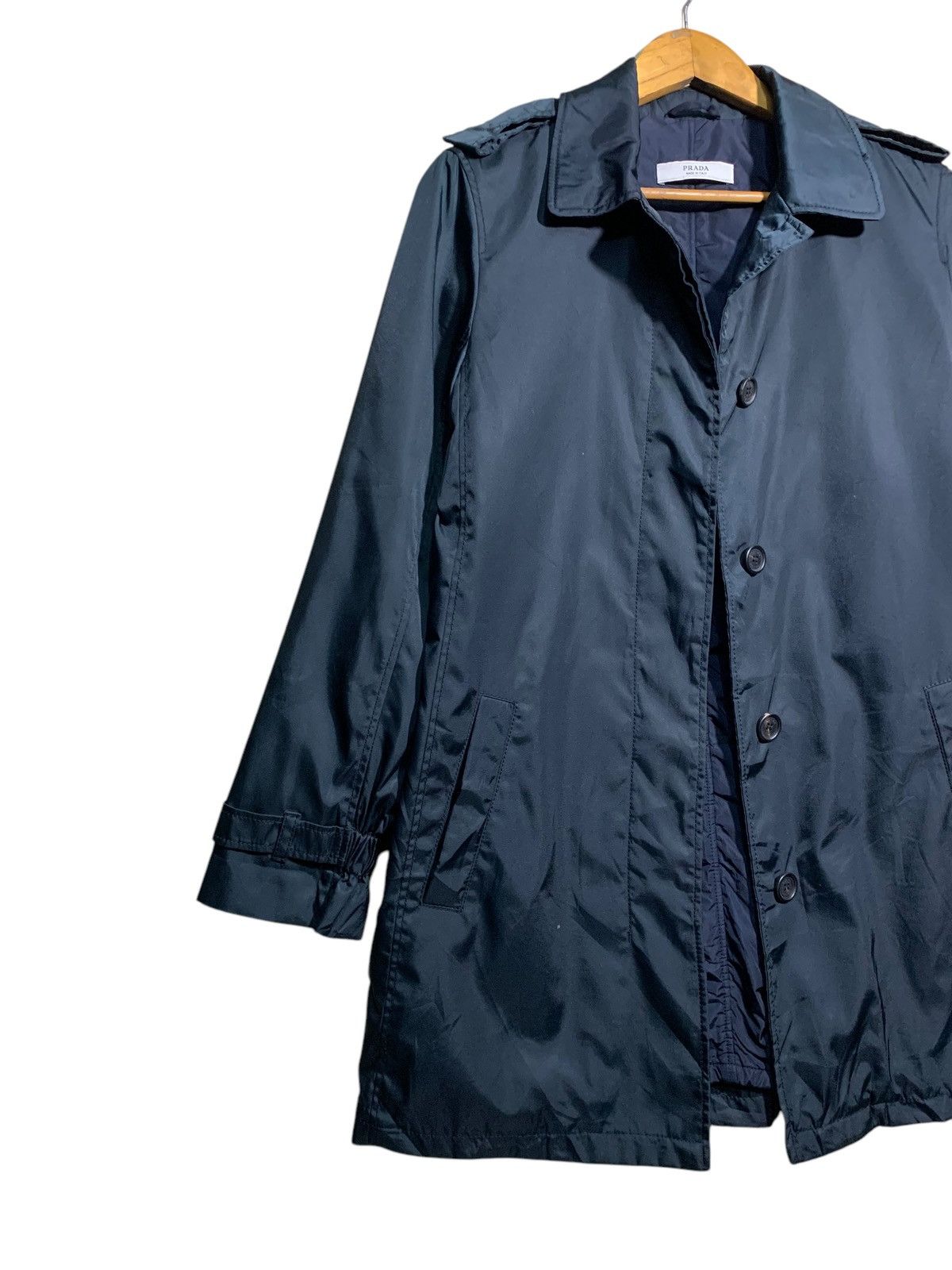 Prada 🔥PRADA ITALY NAVY BLUE JACKETS Size S / US 4 / IT 40 - 3 Thumbnail