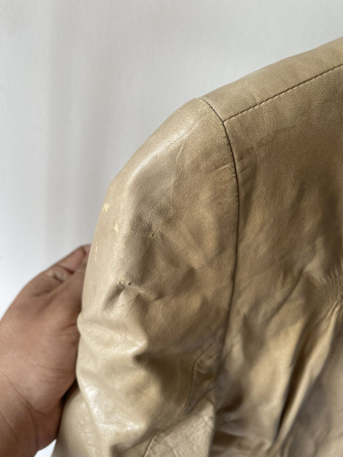 Raf Simons × Ruffo Research Ruffo Leather Jacket Size US S / EU 44-46 / 1 - 22 Thumbnail