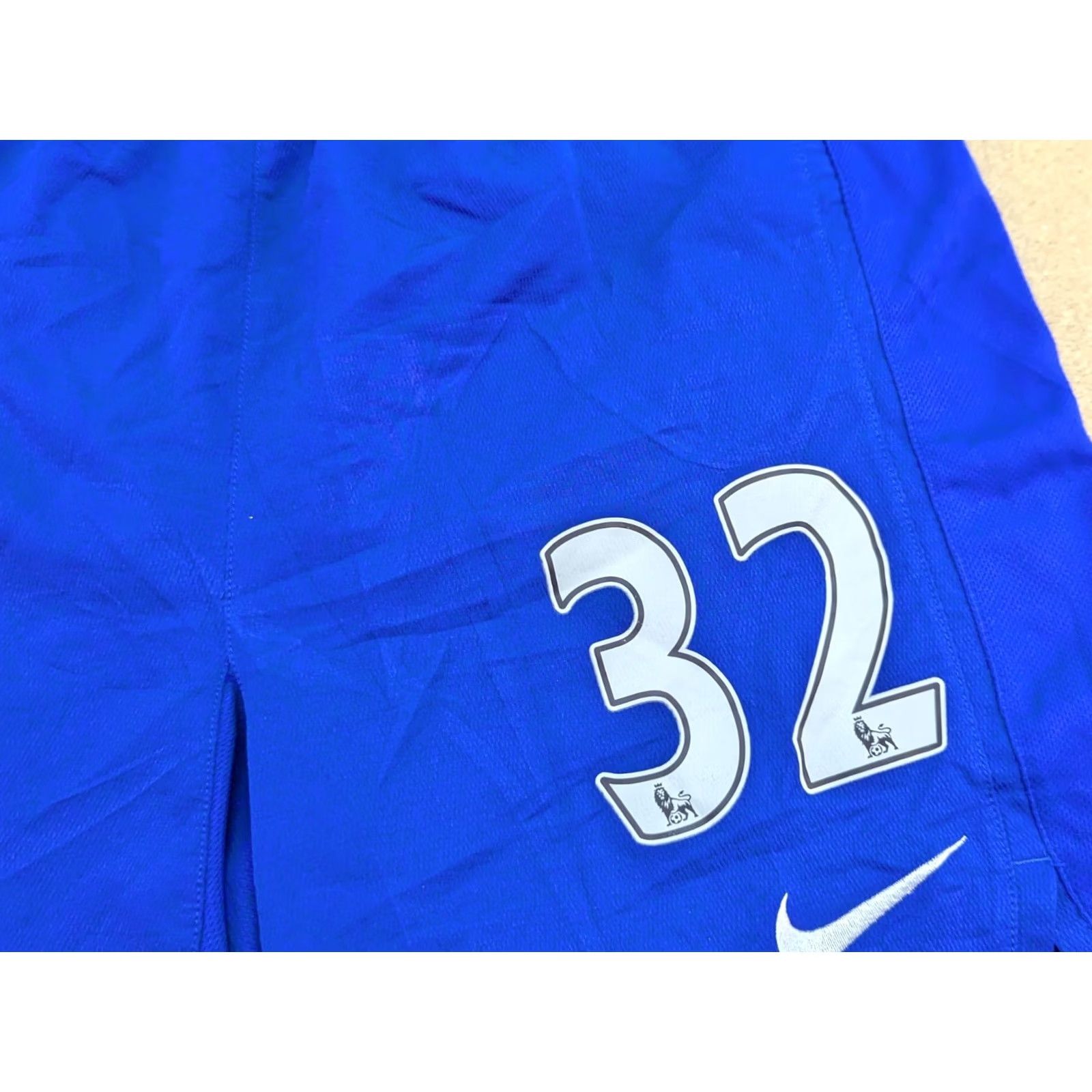 Nike Nike Manchester United Shorts Soccer 2008-2009 S Blue Adult Mens Tevez #32 Thord Athletic Size US 29 - 4 Thumbnail