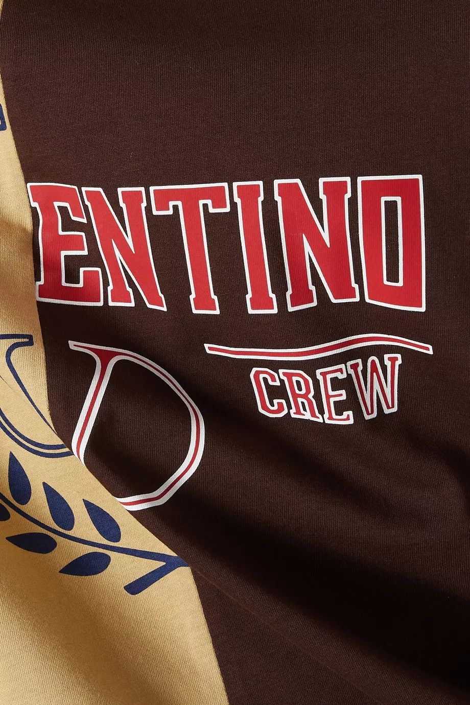 Valentino o1y0525 Logo T-Shirt in Brown/Beige Size US S / EU 44-46 / 1 - 2 Thumbnail