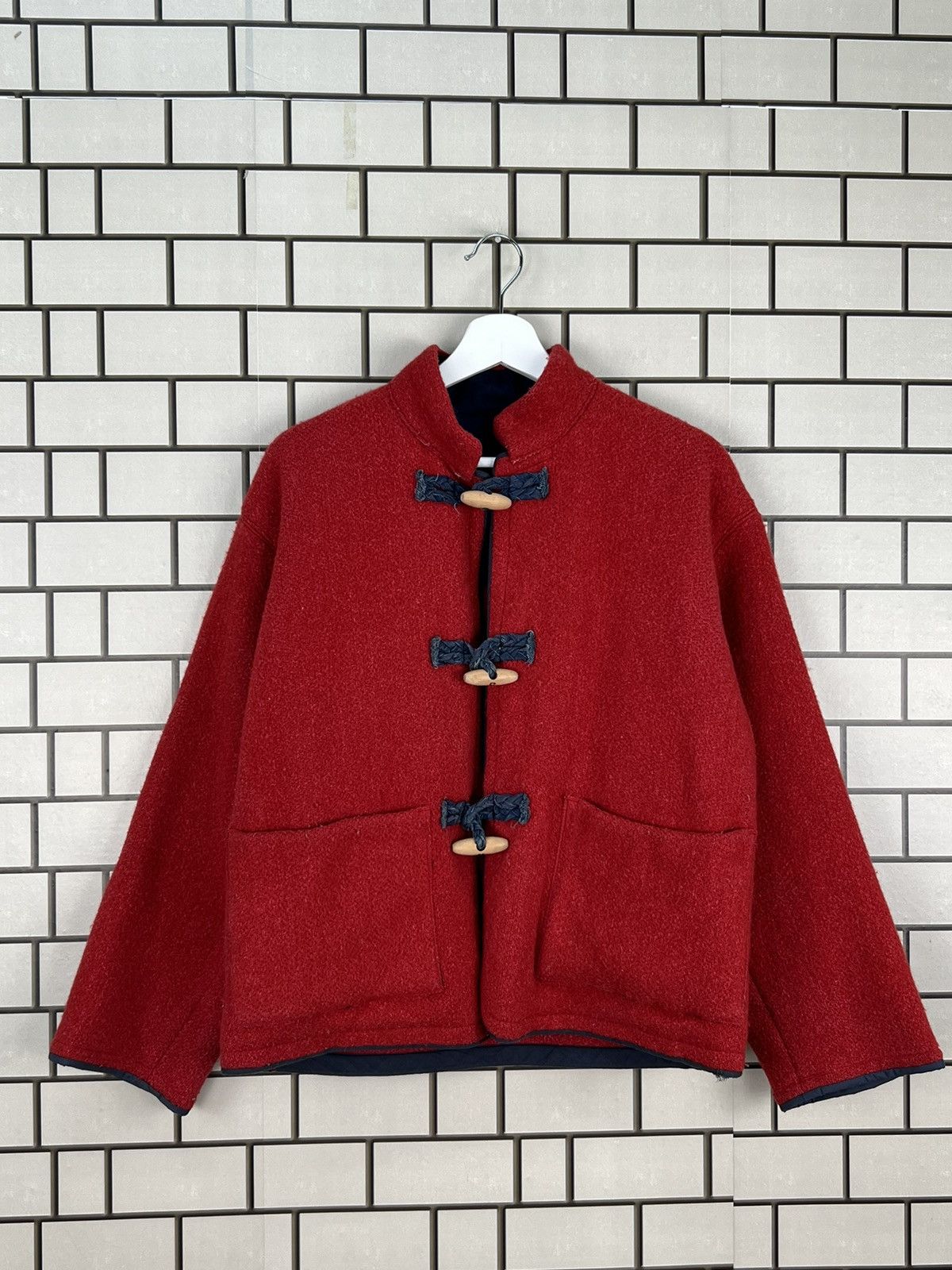 Japanese Brand × Vintage Vintage R Japanese Brand Wool Jacket Size US M / EU 48-50 / 2 - 2 Thumbnail