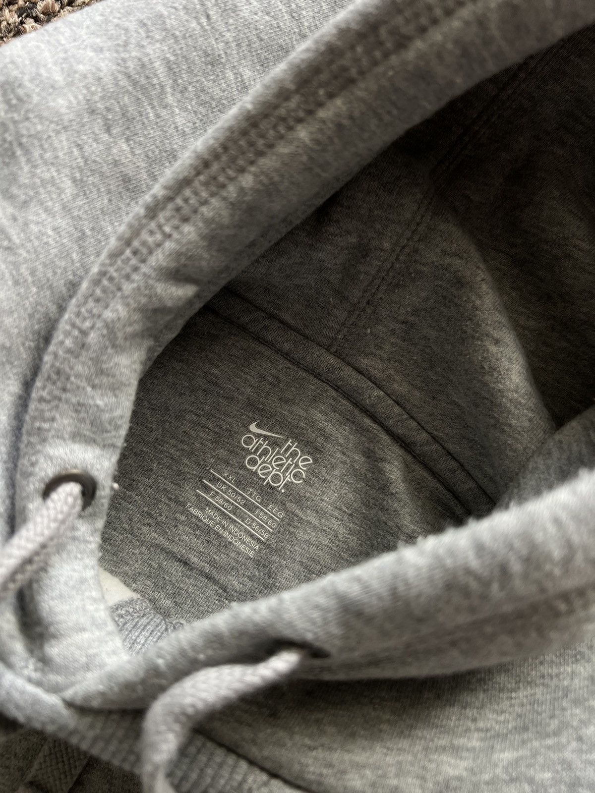 Nike Grey Vintage Nike Hoodie Size US XXL / EU 58 / 5 - 9 Thumbnail