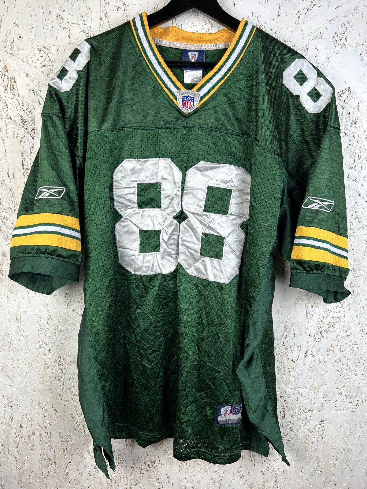 NFL Reebok NFL Green Bay Packers #88 Jermichael Finley Jersey Size US XL / EU 56 / 4 - 4 Thumbnail