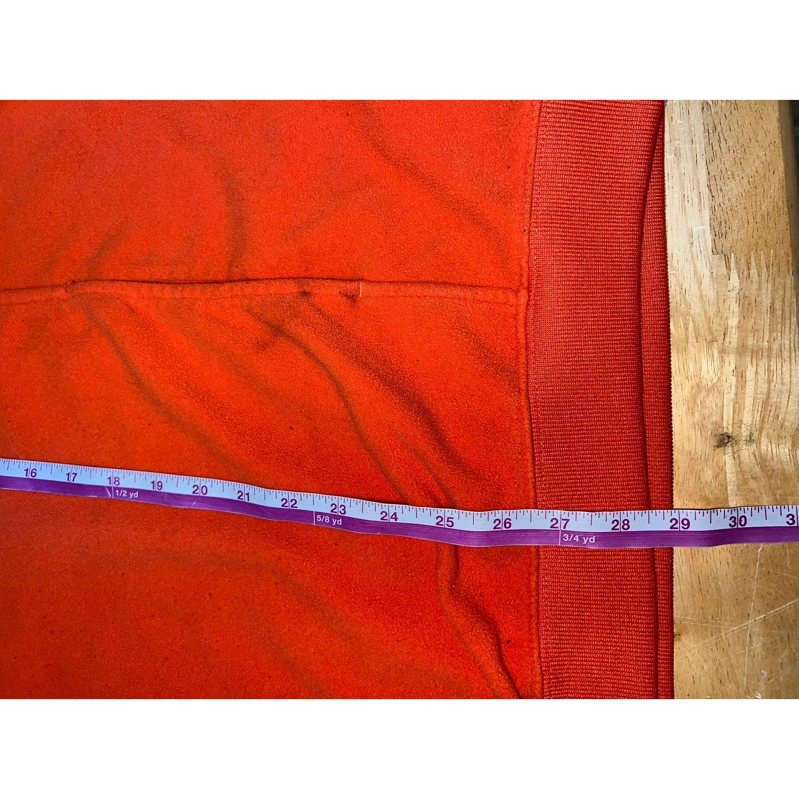 Vintage Vintage Orange Nike Sweatshirt Fleece 1/2 Zip Jacket VTG XL Size US XL / EU 56 / 4 - 10 Thumbnail