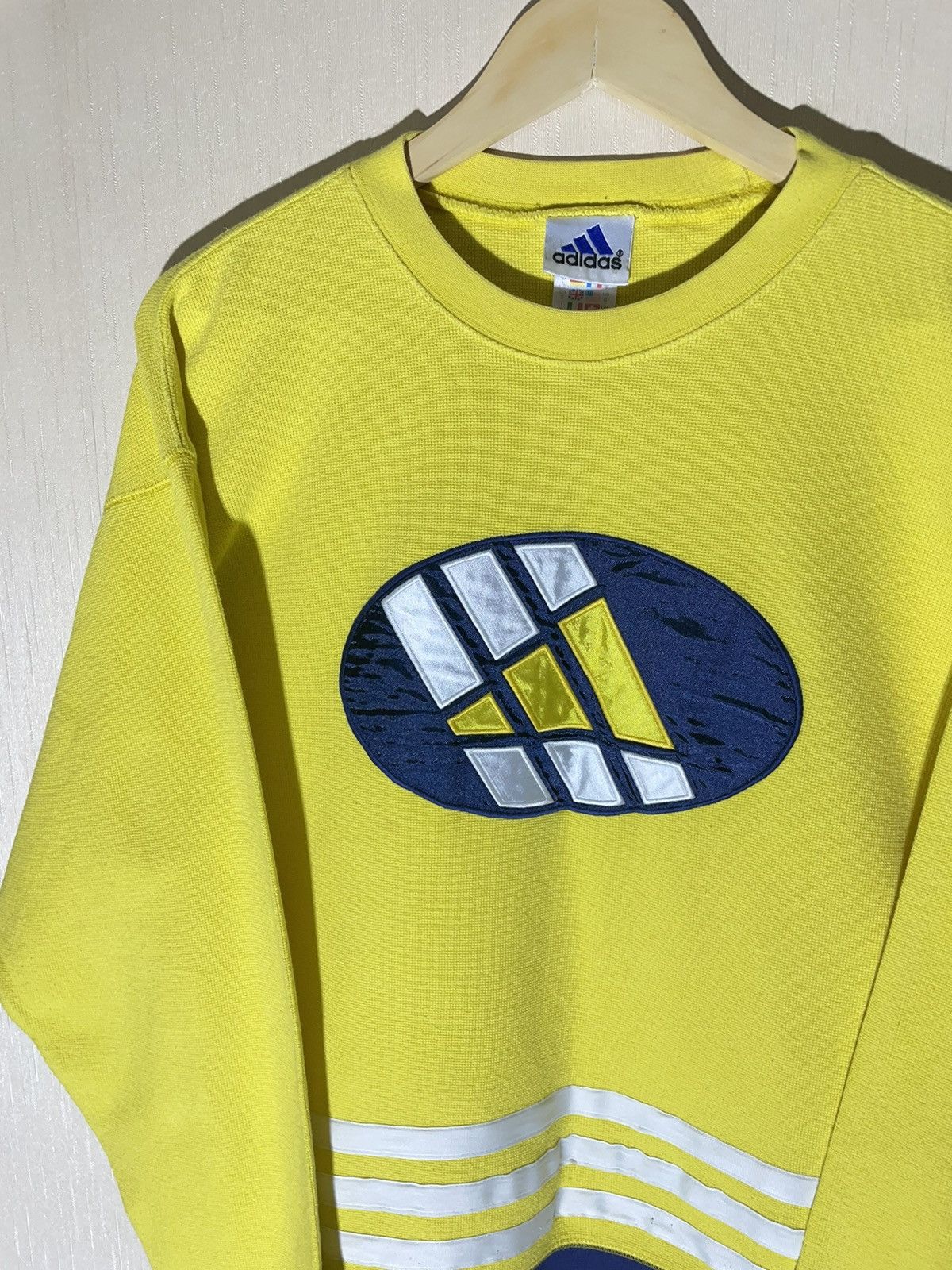 Adidas × Vintage Adidas vintage sweatshirt 90s Size US M / EU 48-50 / 2 - 3 Thumbnail