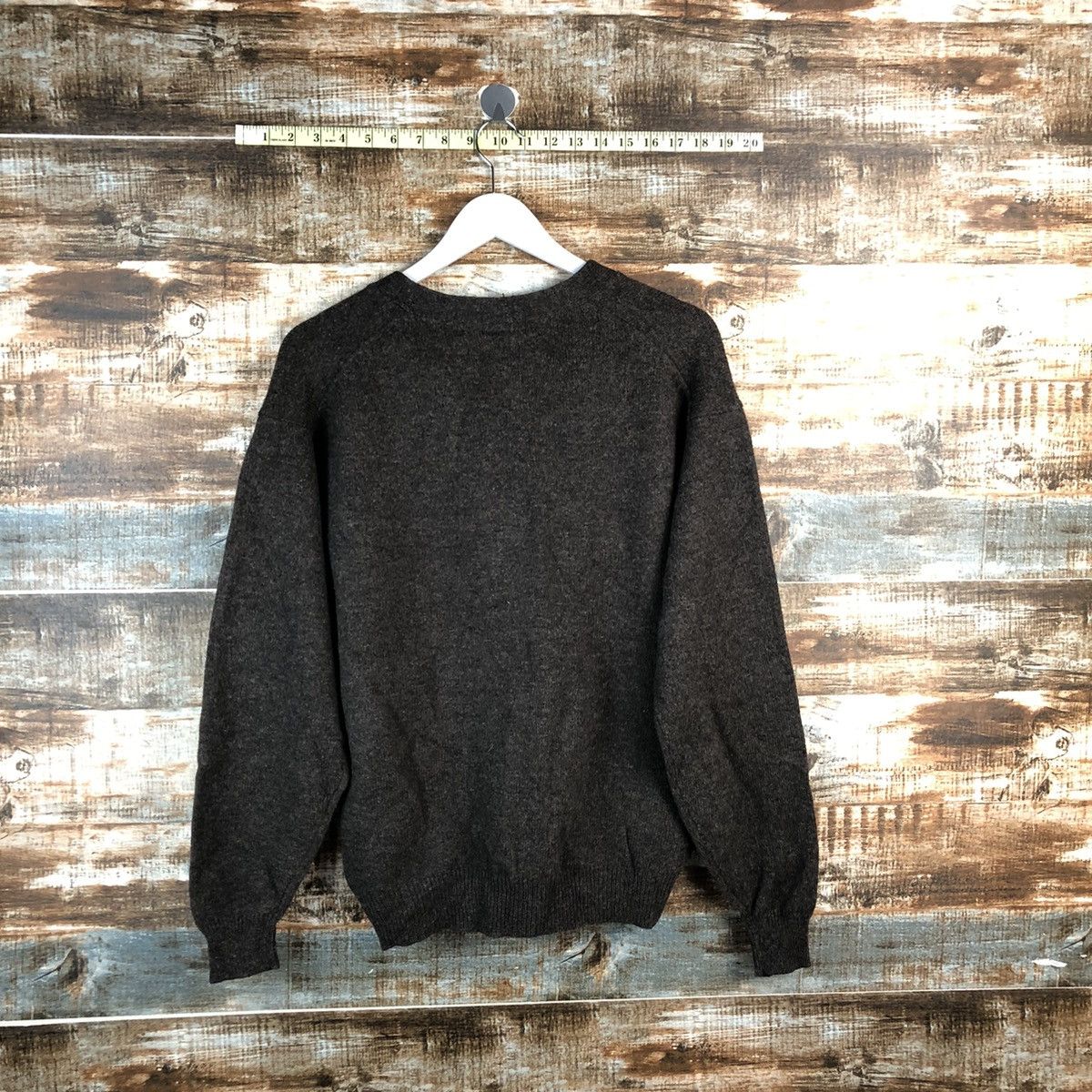 Uniqlo Uniqlo Dark Brown ripped Cardigan Knitwear #A2472 Size US M / EU 48-50 / 2 - 13 Thumbnail