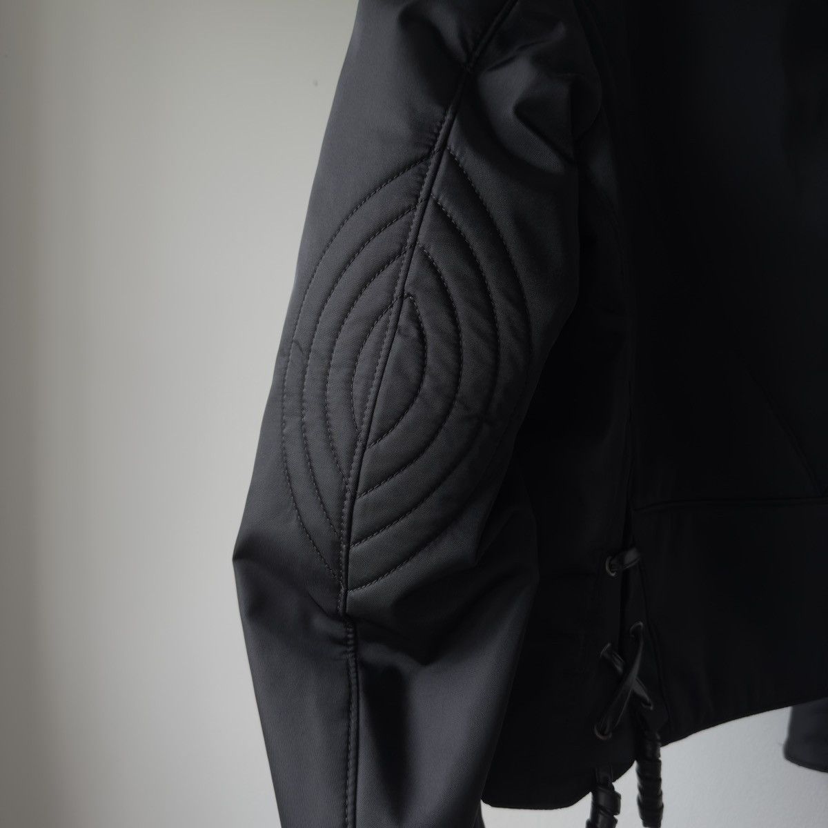 Prada × Raf Simons 1/1 Custom-Made SS22 Prada Re-Nylon Biker Jacket Size US M / EU 48-50 / 2 - 8 Thumbnail
