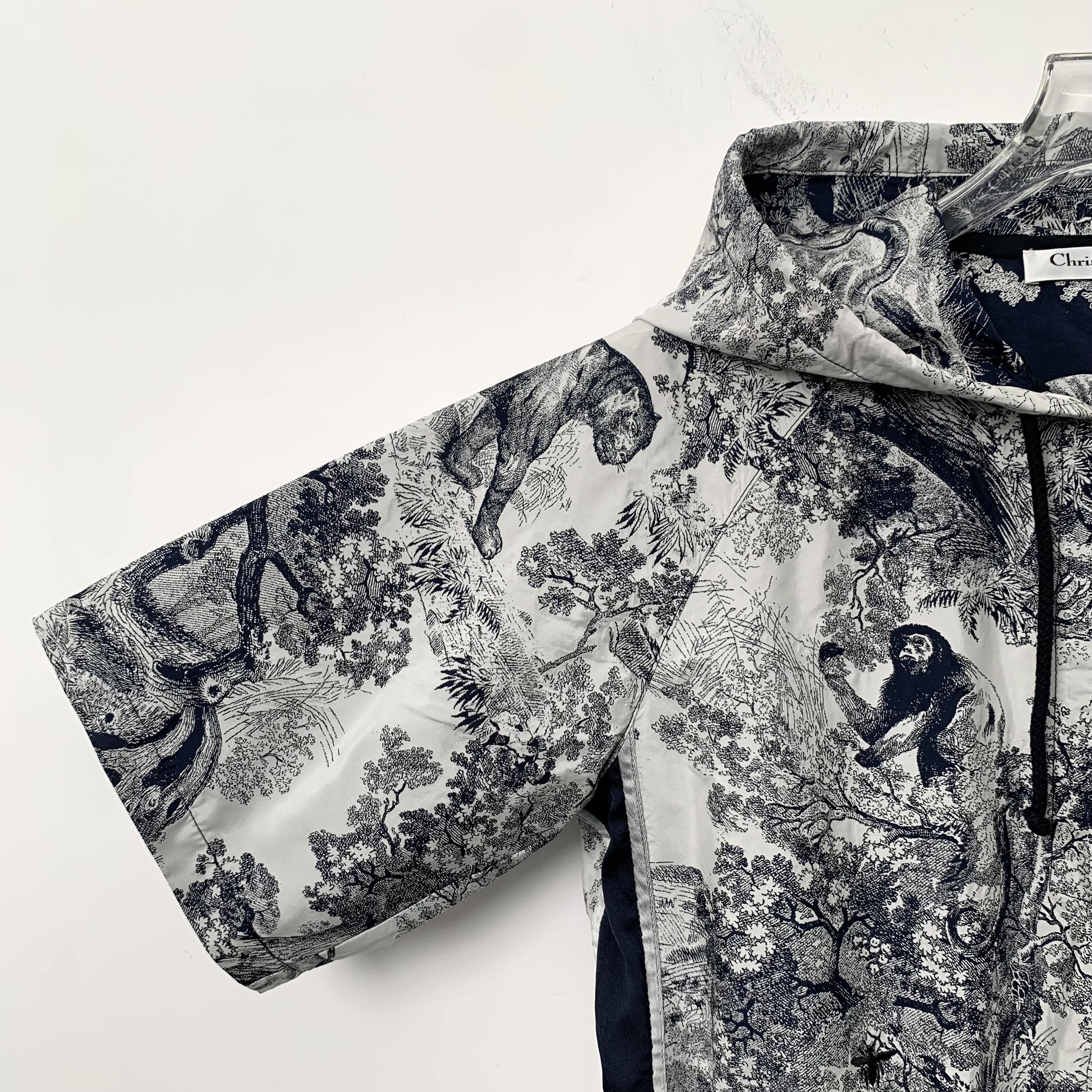 Dior Dior Dress – Jungle Print Half-Zip Hoodie (Size XS) Size XS / US 0-2 / IT 36-38 - 7 Thumbnail