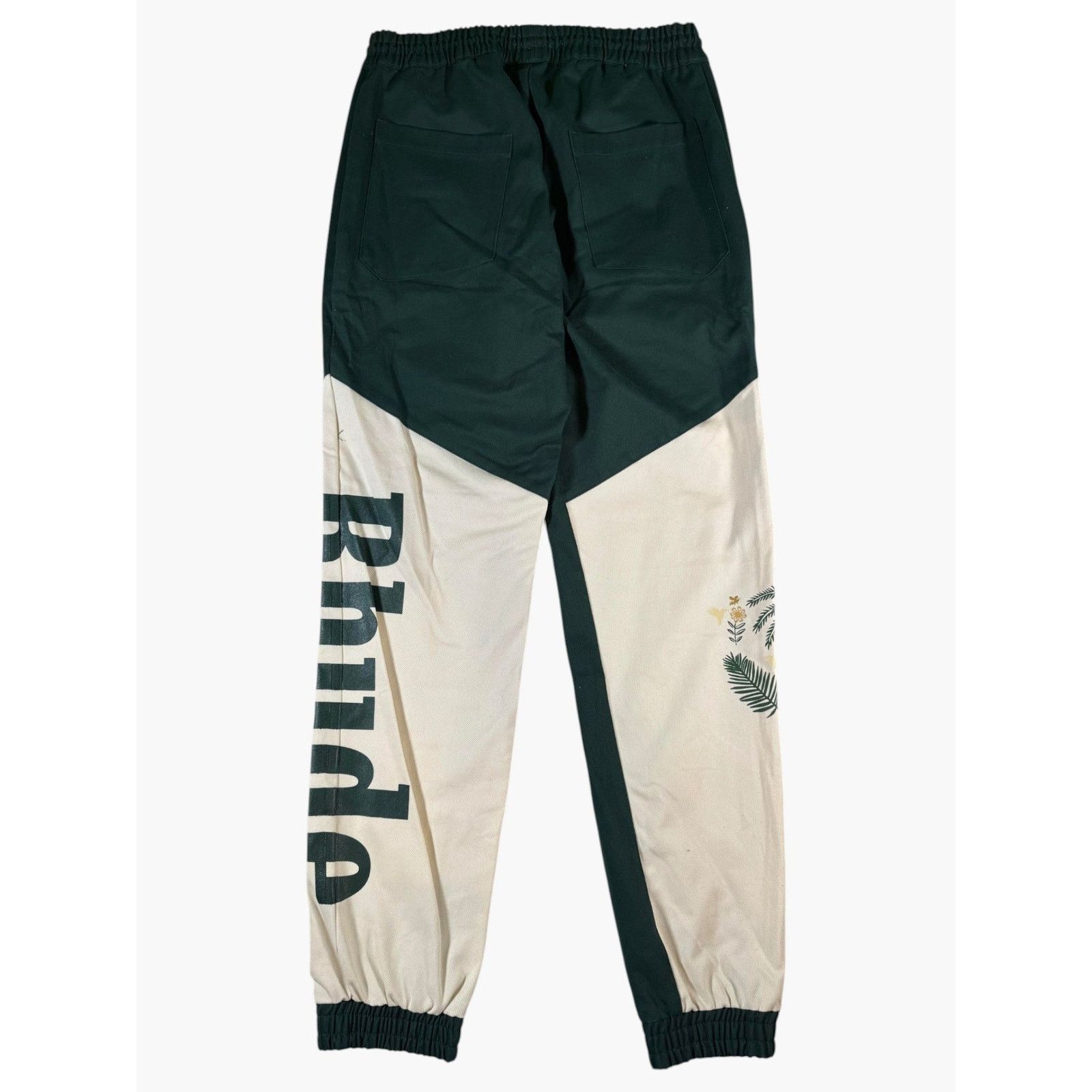 Rhude Rhude Cream & Green Pants Size US 34 / EU 50 - 2 Thumbnail