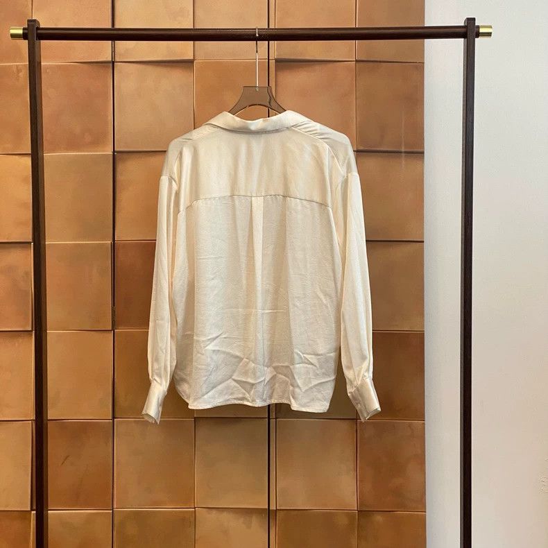 Loewe LOEWE Miumium pocket embroidered logo shirt Size XXS / US 00 / IT 34 - 2 Thumbnail