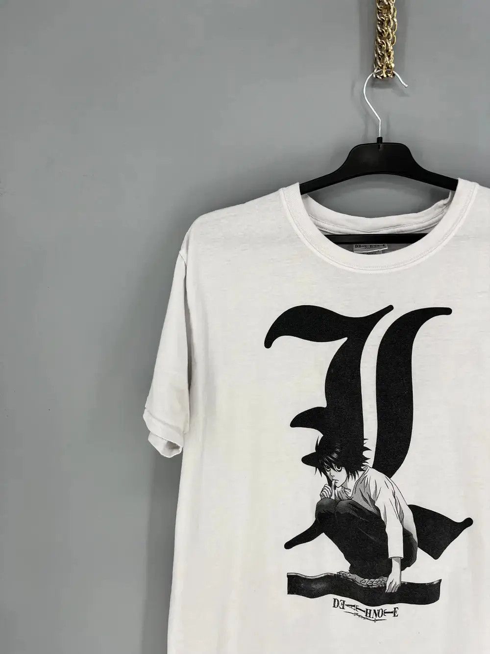 Japanese Brand Vintage DEATH NOTE DISTRESSED Promo T-shirt Character Size US XL / EU 56 / 4 - 4 Thumbnail