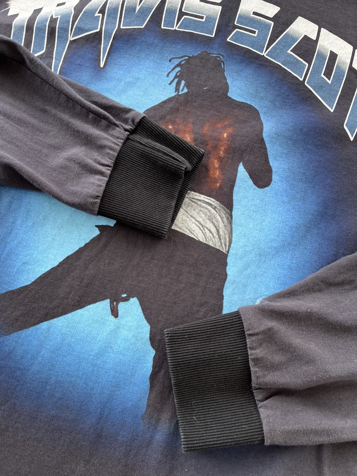 Marino Morwood Rare Travis Scott Marino Morwood LongSleeve Rap Tshirt Size US M / EU 48-50 / 2 - 10 Thumbnail