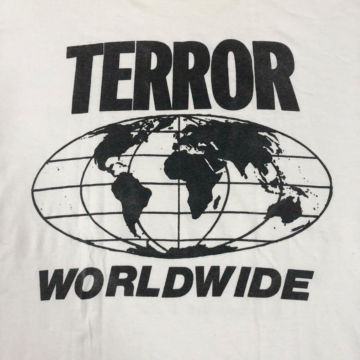 Vintage Vintage 90s Don Rock I Blame Society Terror Worldwide Shirt Size US L / EU 52-54 / 3 - 9 Thumbnail