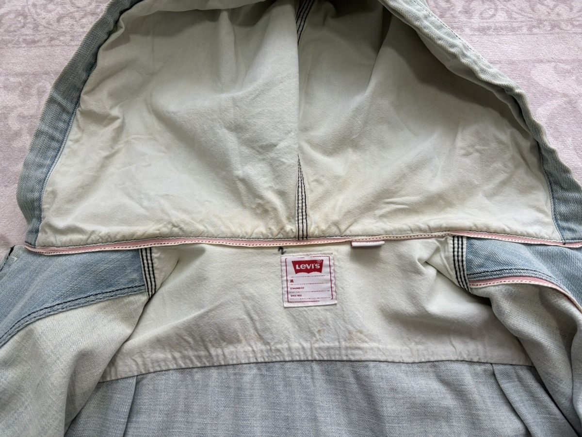 Levi's Levi’s Hooded Classic Worker Shirt Jacket Light Wash M Size US M / EU 48-50 / 2 - 15 Thumbnail