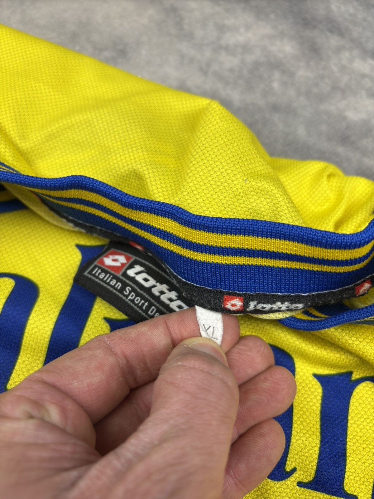 Lotto Sport × Vintage Chievo verona 2003/04 home soccer jersey rare serie A Size US XL / EU 56 / 4 - 6 Thumbnail