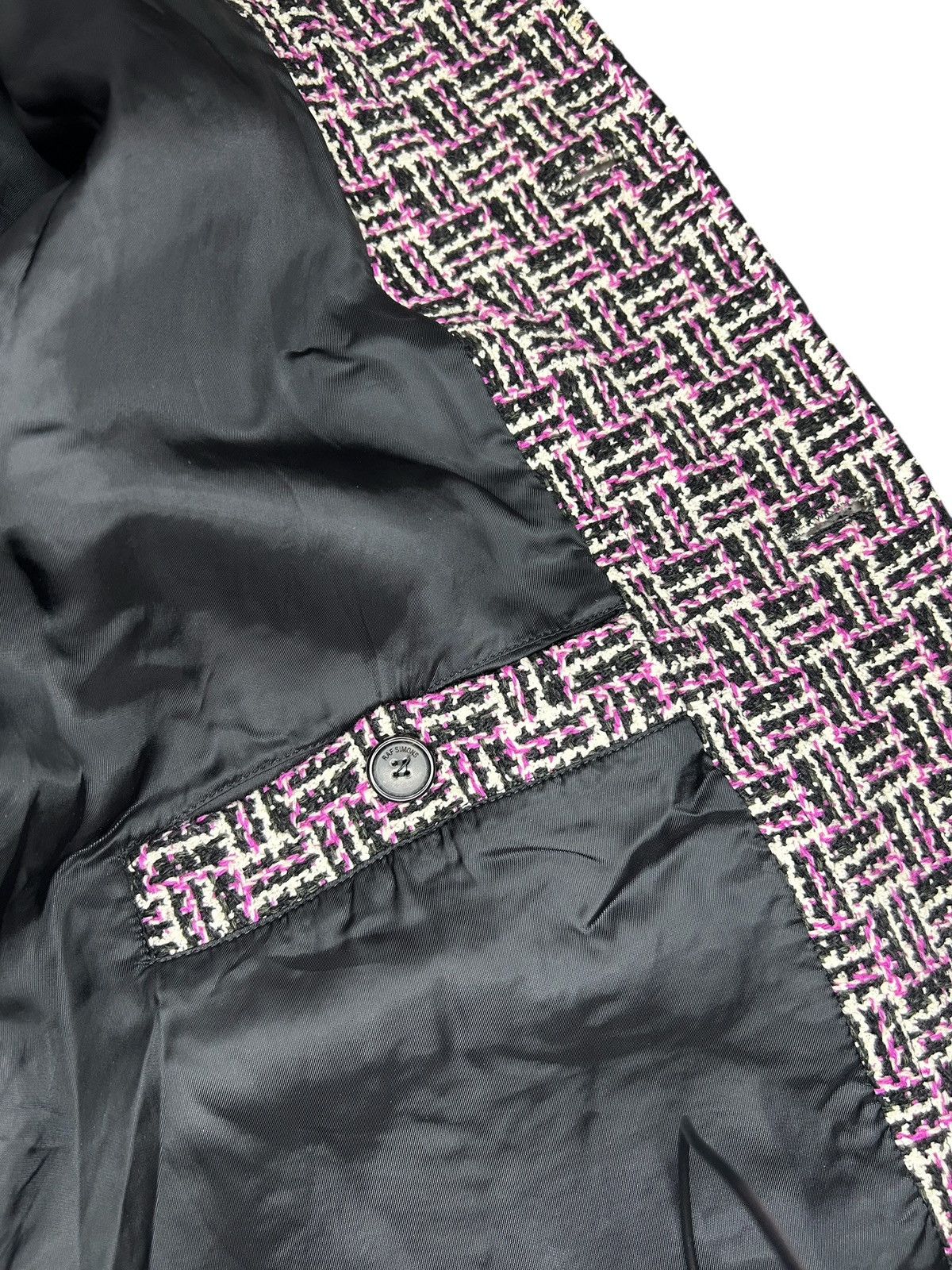 Raf Simons F/W 15 Tweed Coat Size US S / EU 44-46 / 1 - 11 Thumbnail